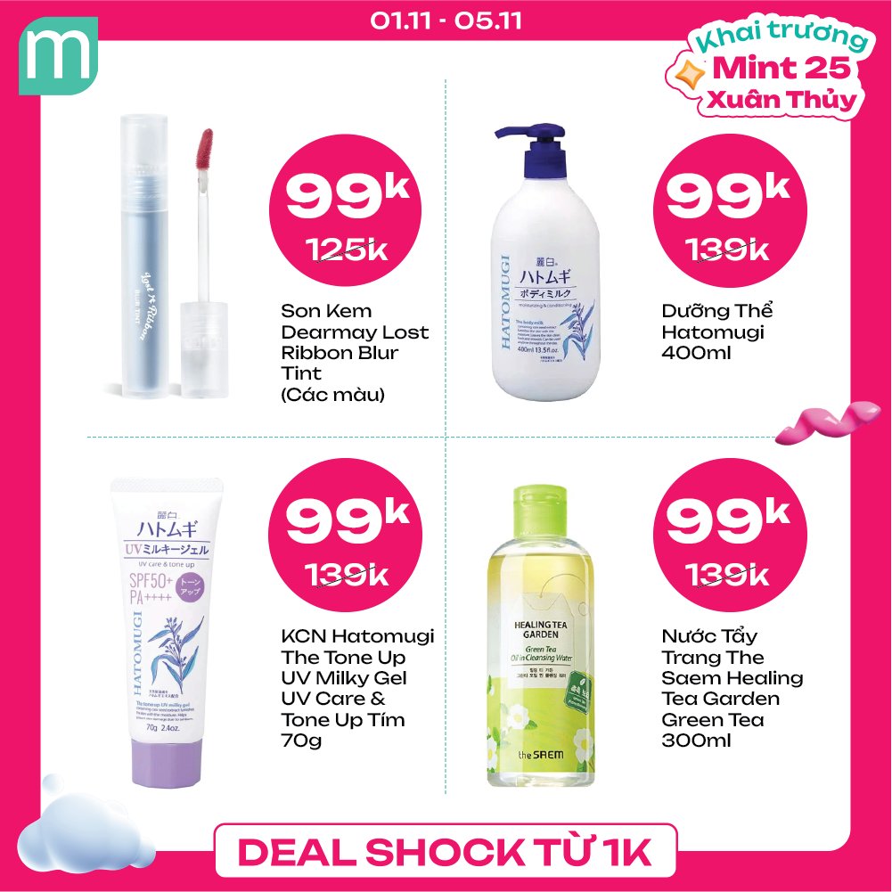 Khai trương Mint 25 Xuân Thủy - Sale không ngừng nghỉ
