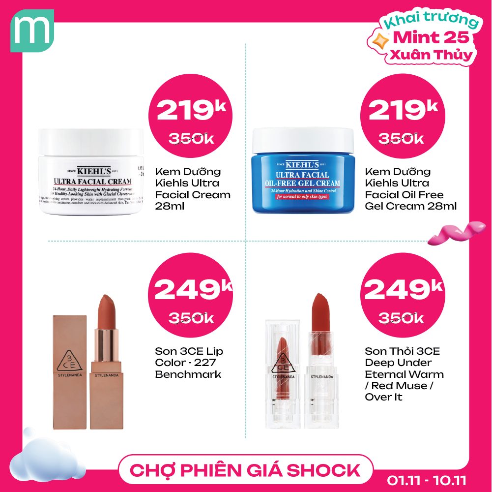 Khai trương Mint 25 Xuân Thủy - Sale không ngừng nghỉ