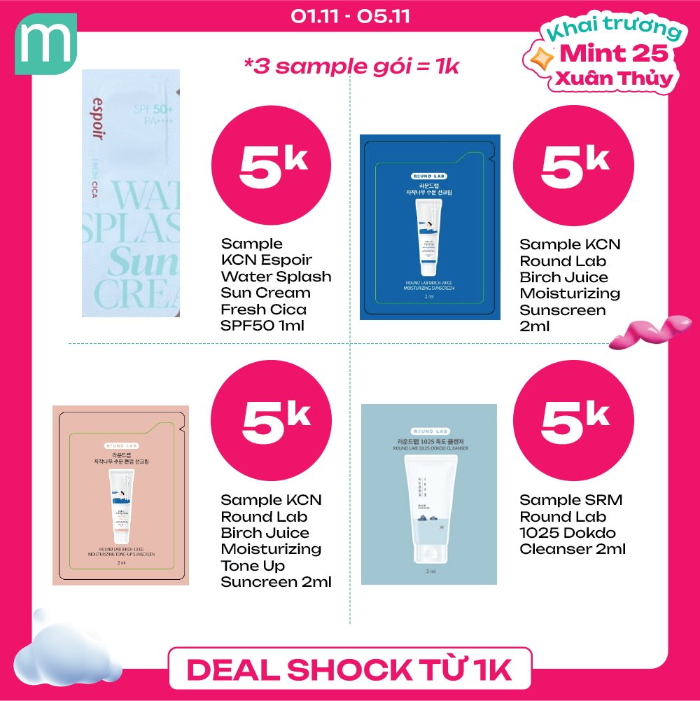 Khai trương Mint 25 Xuân Thủy - Sale không ngừng nghỉ