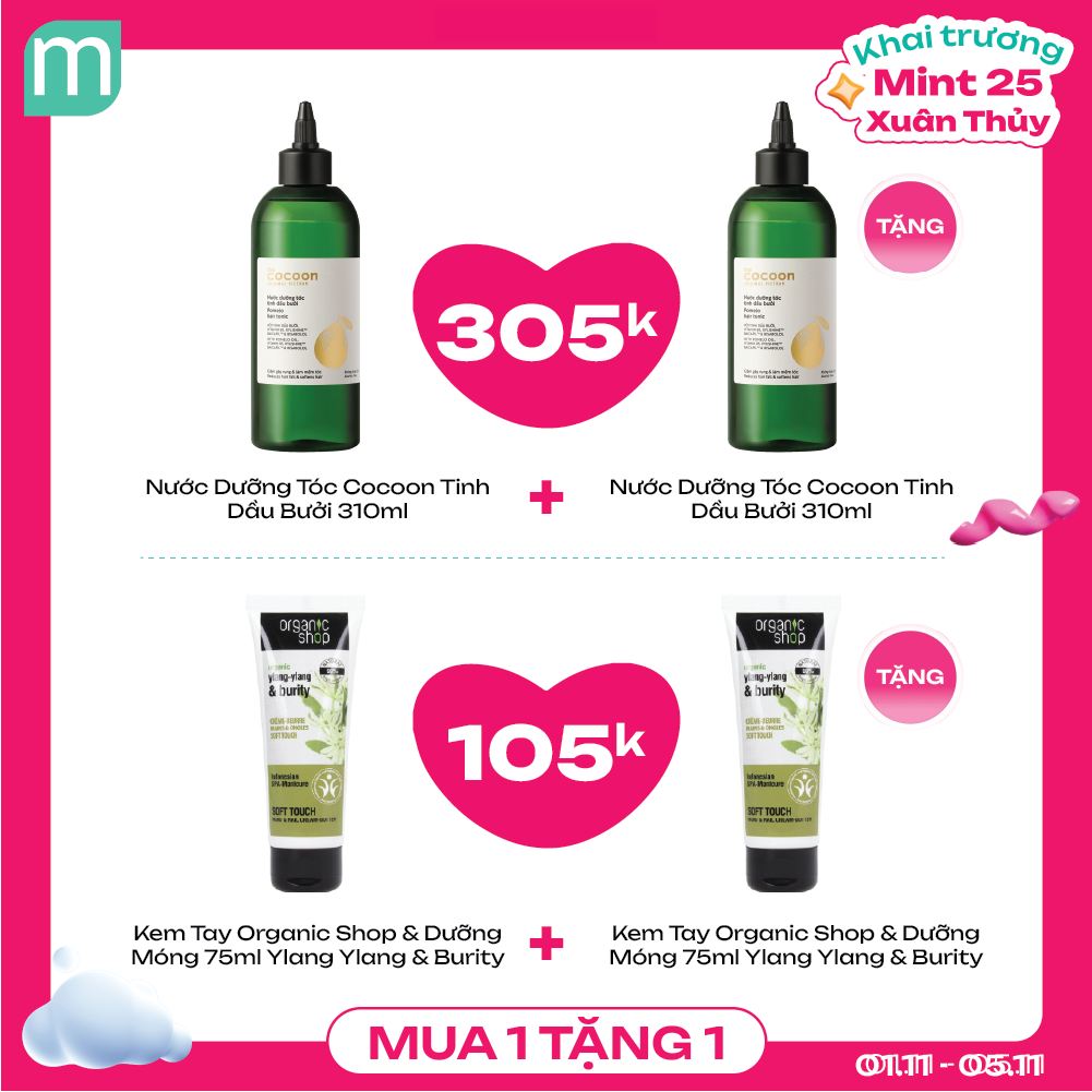 Khai trương Mint 25 Xuân Thủy - Sale không ngừng nghỉ