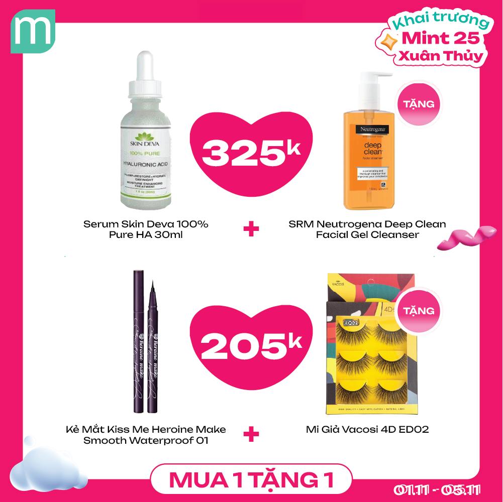 Khai trương Mint 25 Xuân Thủy - Sale không ngừng nghỉ