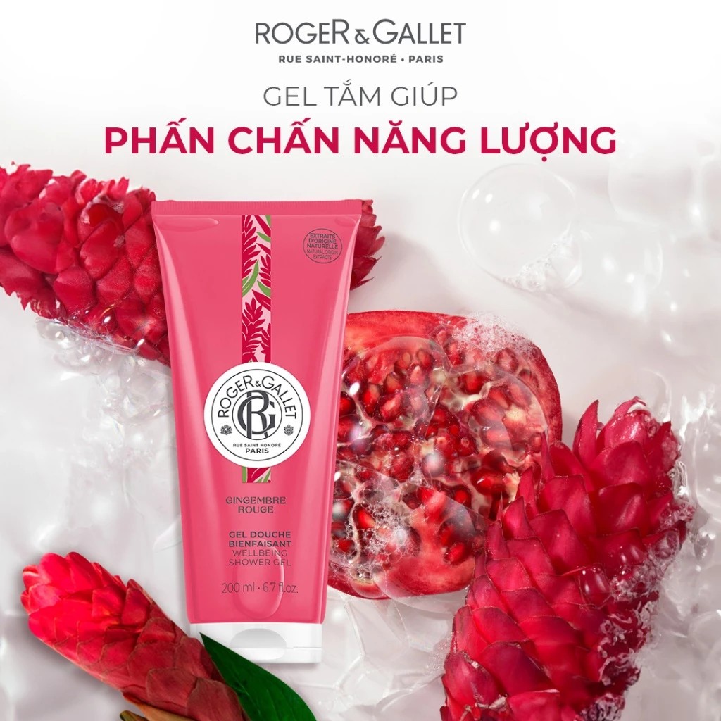 Sữa tắm hương nước hoa Roger Gallet Shower Gel 200ml Sữa tắm hương nước hoa Roger Gallet Shower Gel 200ml