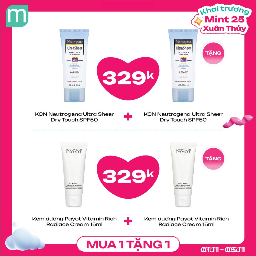 Khai trương Mint 25 Xuân Thủy - Sale không ngừng nghỉ