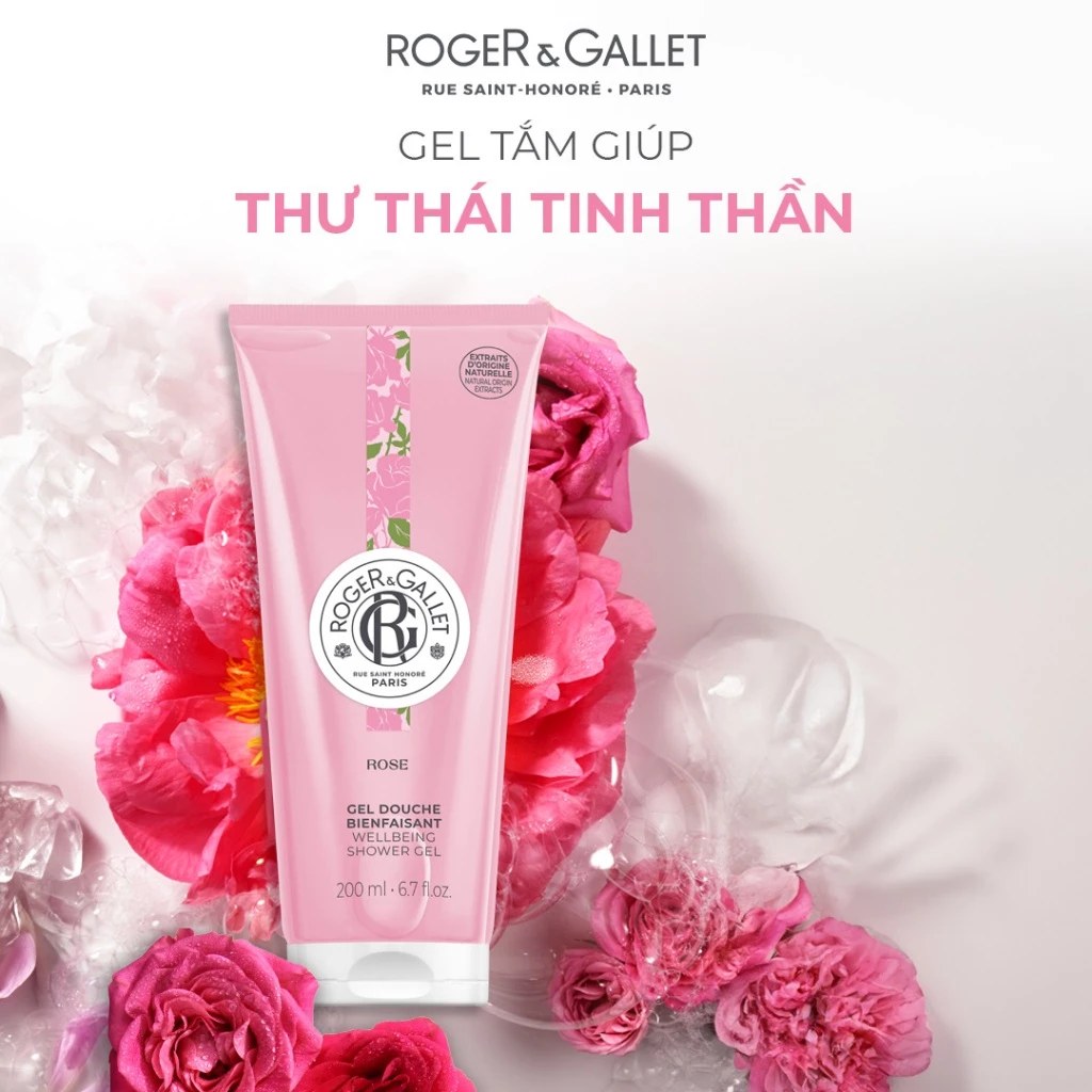 Sữa tắm hương nước hoa Roger Gallet Shower Gel 200ml Sữa tắm hương nước hoa Roger Gallet Shower Gel 200ml