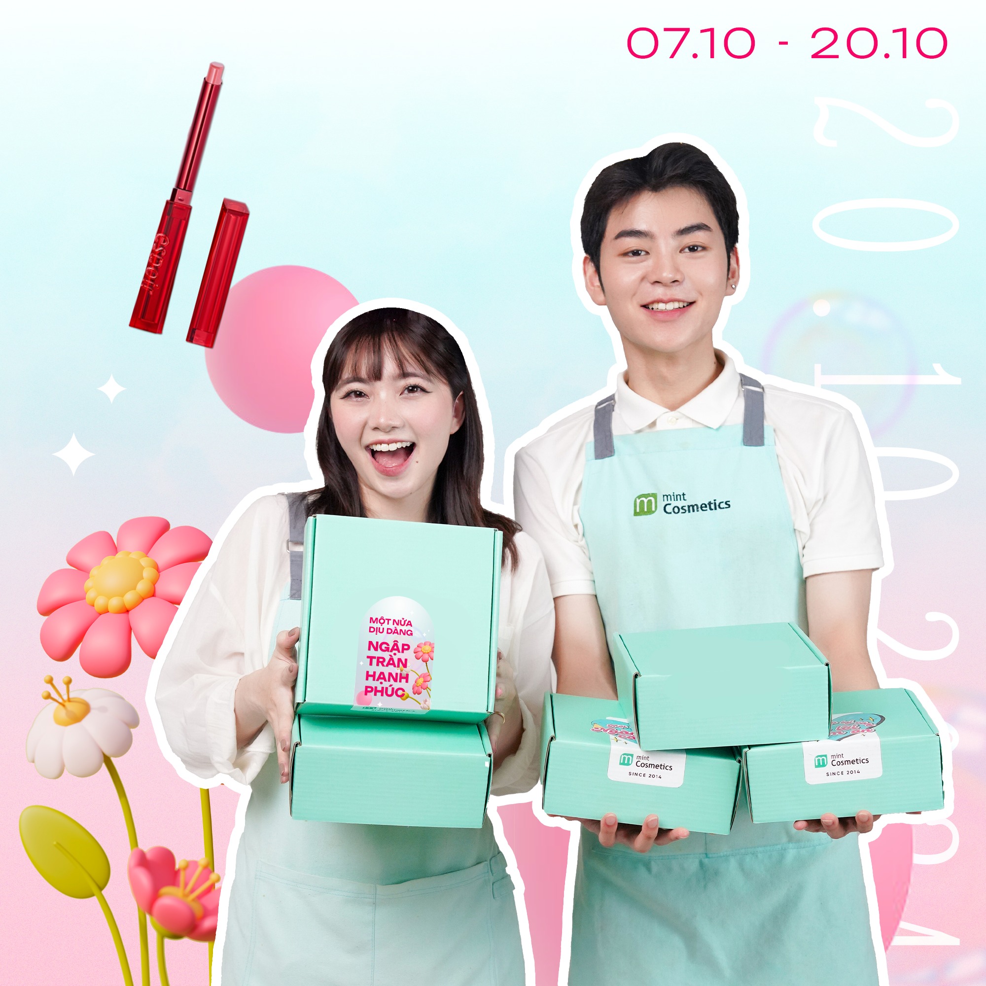 TỔNG HỢP 57 SET QUÀ 20/10 TẠI MINT COSMETICS