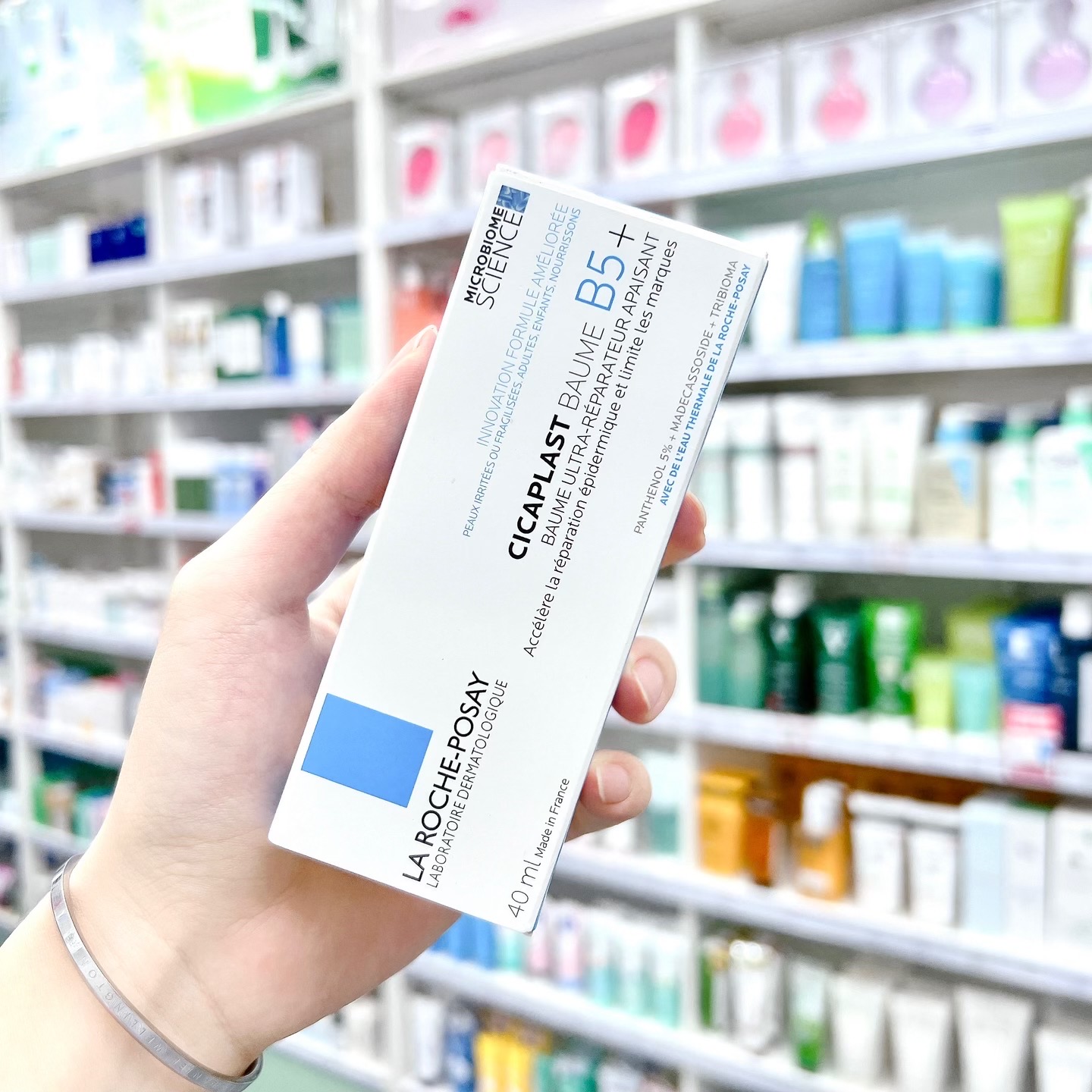 Routine Laroche Posay dưỡng trắng