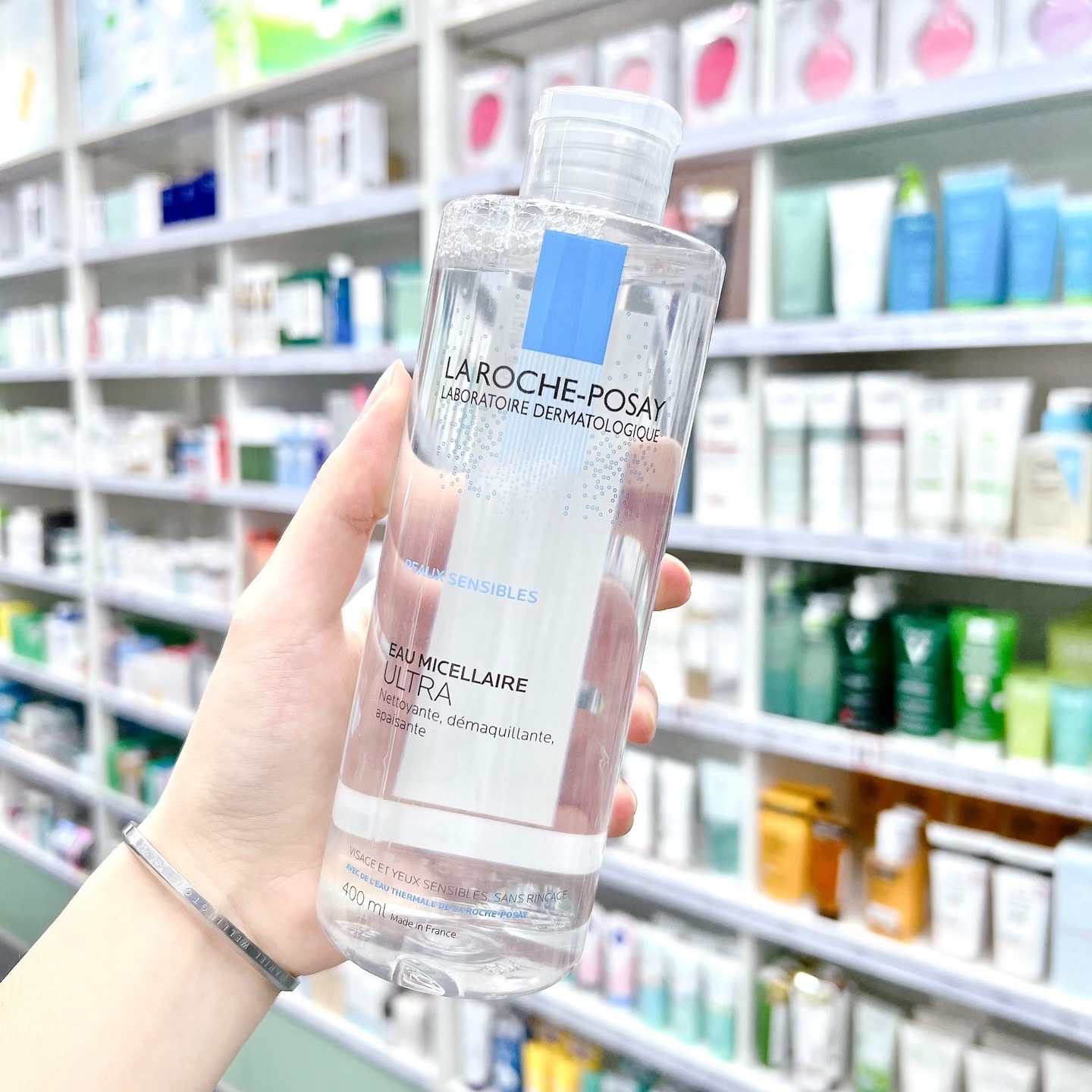 Routine Laroche Posay dưỡng trắng