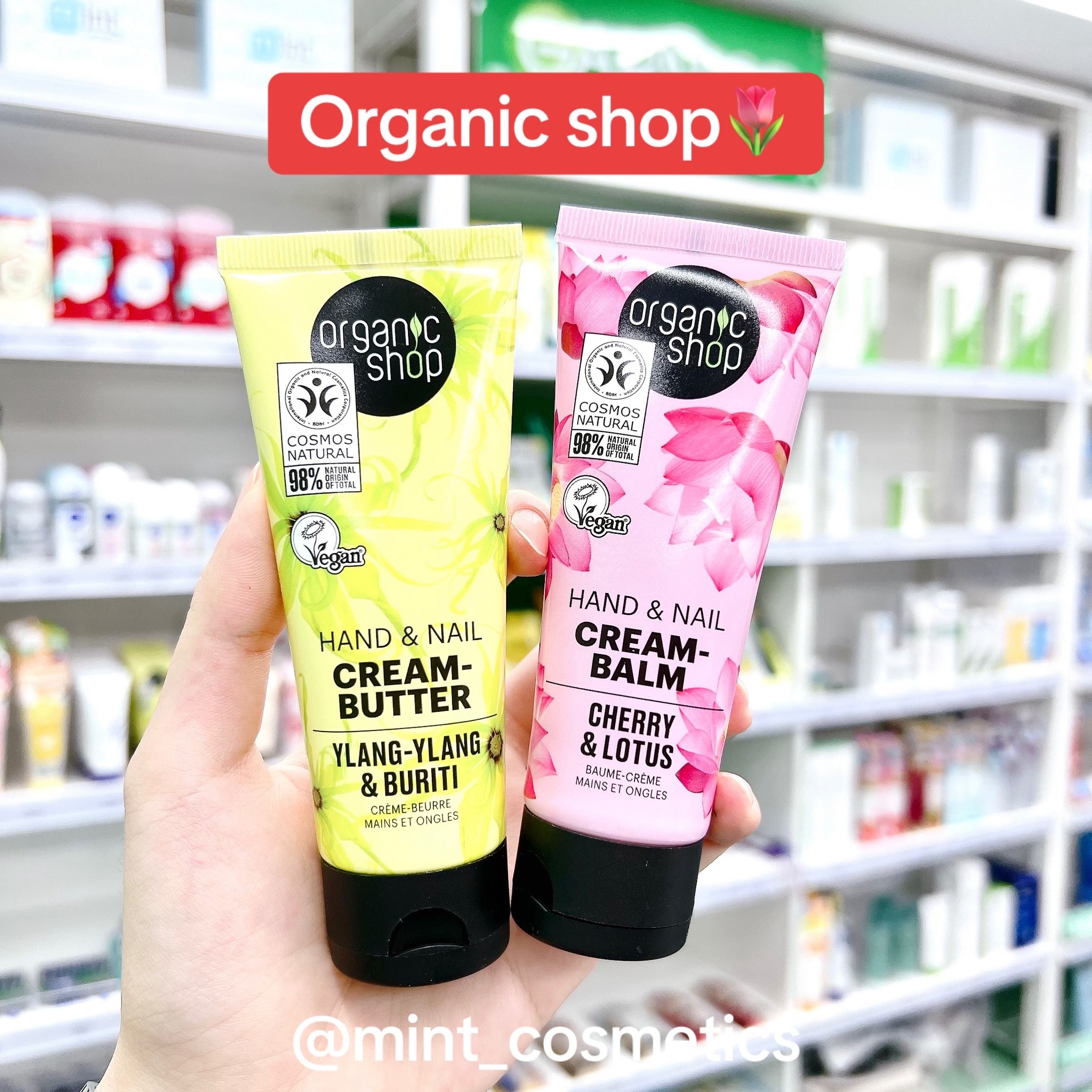 Các dòng kem tay tại Mint Cosmetics (6 loại)