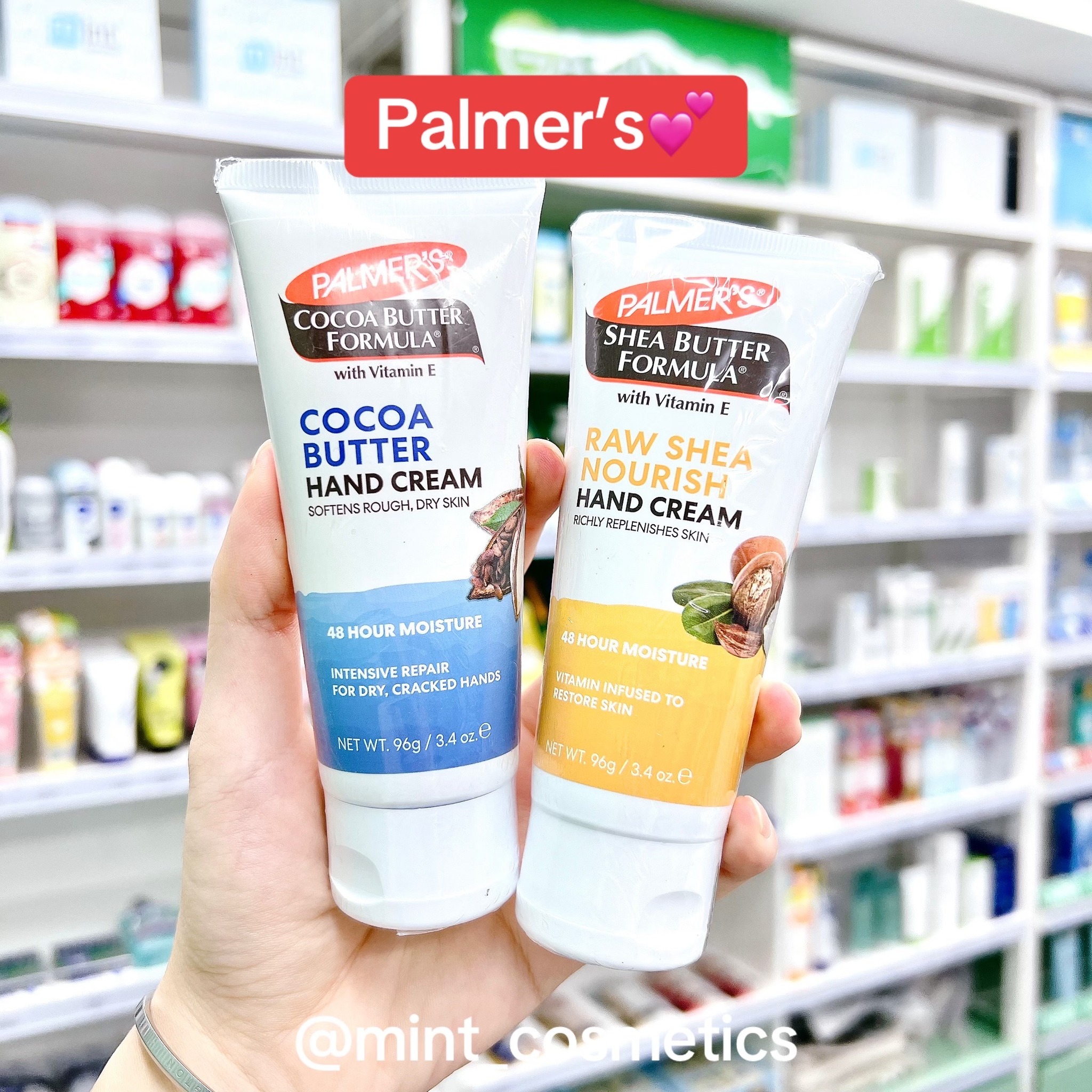 Các dòng kem tay tại Mint Cosmetics (6 loại)