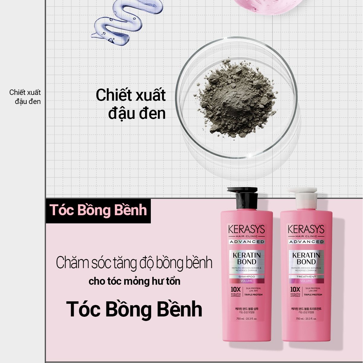 Dầu Gội Xả Kerasys 600ml