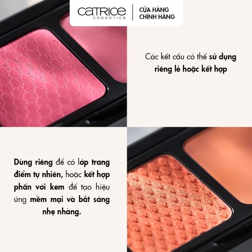 Phấn Má Catrice Blush Affair Cream & Powder Palette