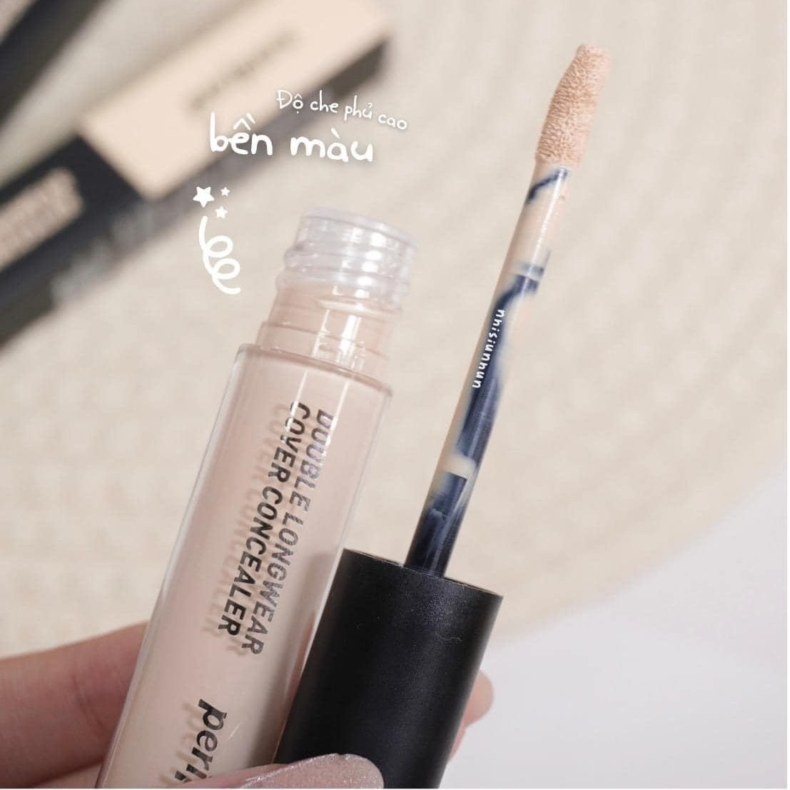 Che Khuyết Điểm Peripera Double Longwear Cover Concealer 5.5g Che Khuyết Điểm Peripera Double Longwear Cover Concealer 5.5g