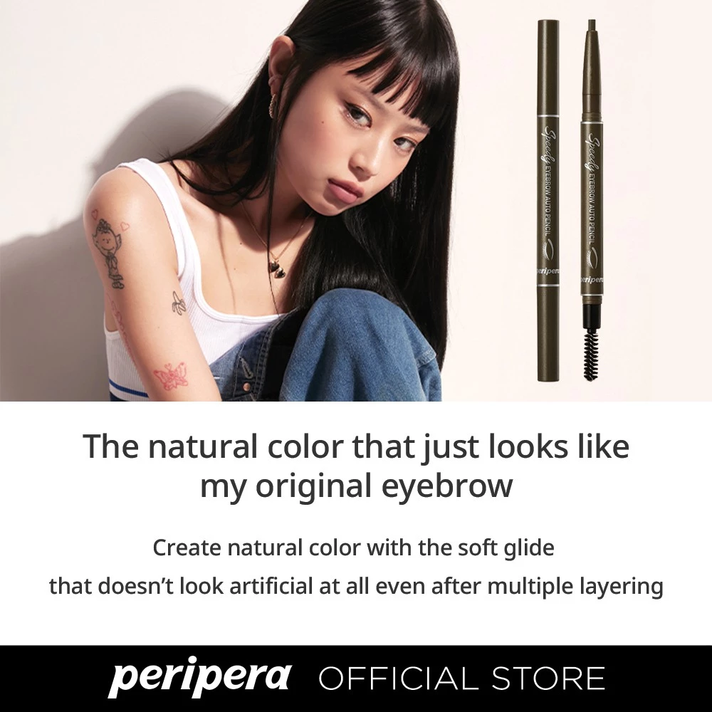 Chì Kẻ Mày Peripera Speedy Eyebrow Auto Pencil 0.14g Chì Kẻ Mày Peripera Speedy Eyebrow Auto Pencil 0.14g