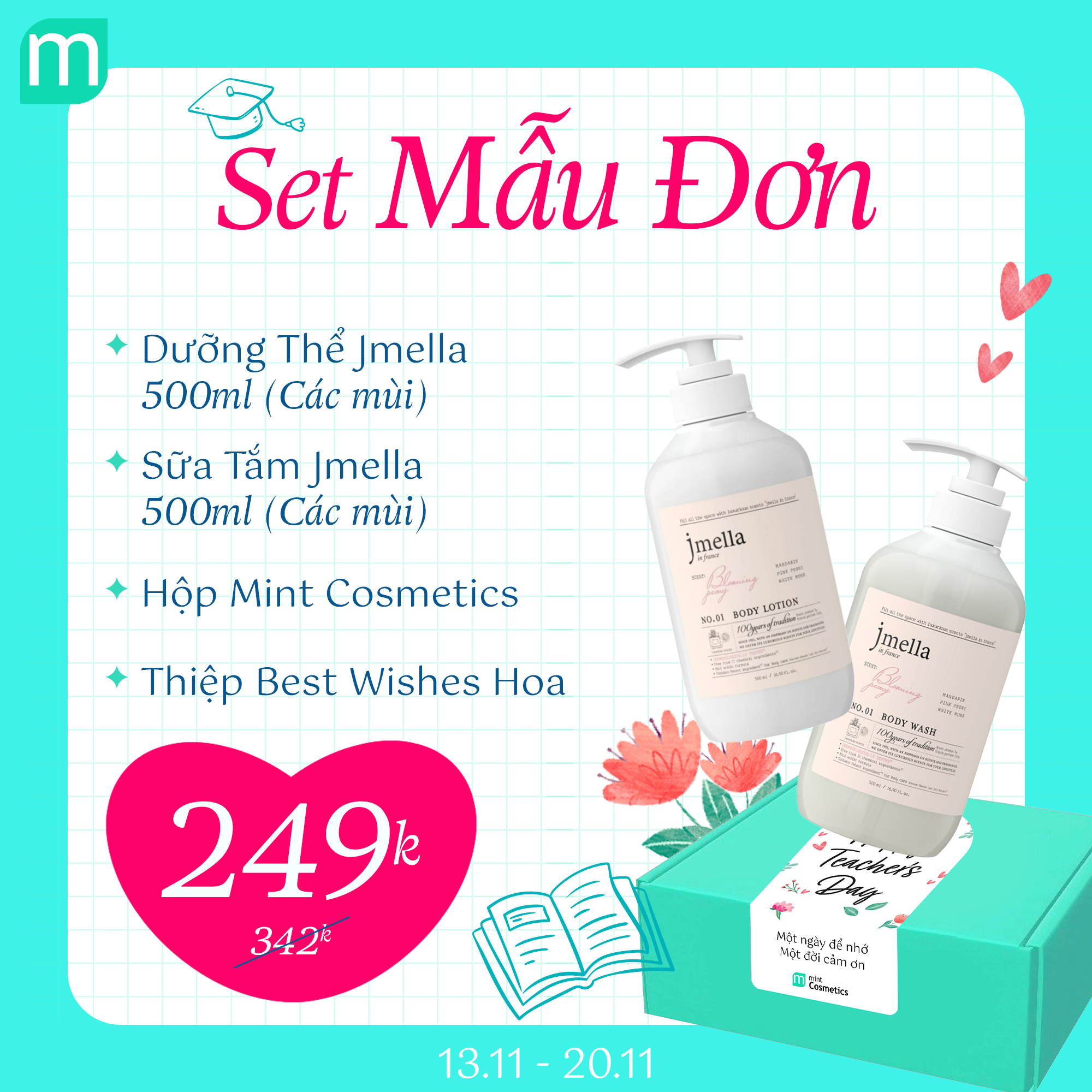 SET QUÀ: SET MẪU ĐƠN