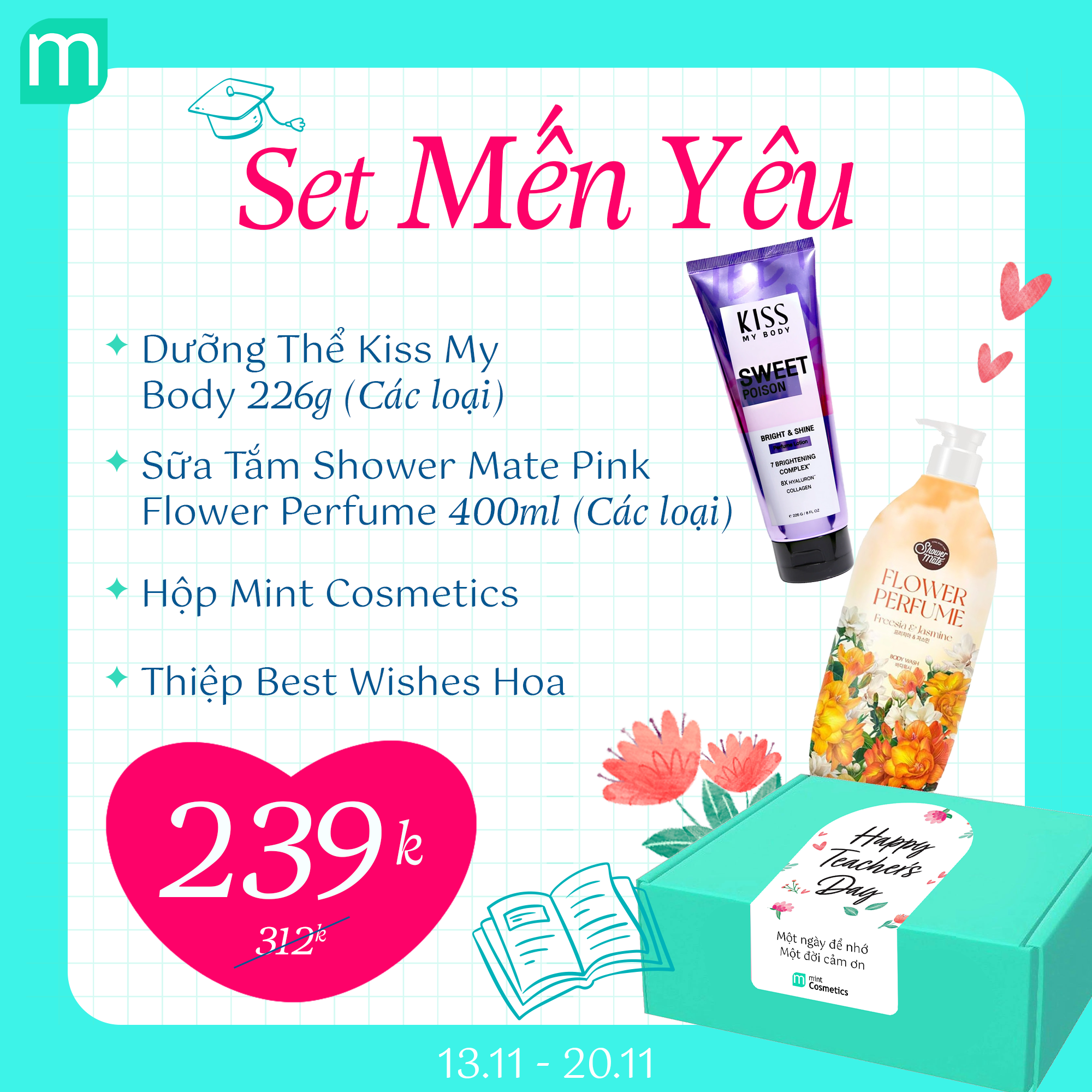 SET QUÀ: SET MẾN YÊU