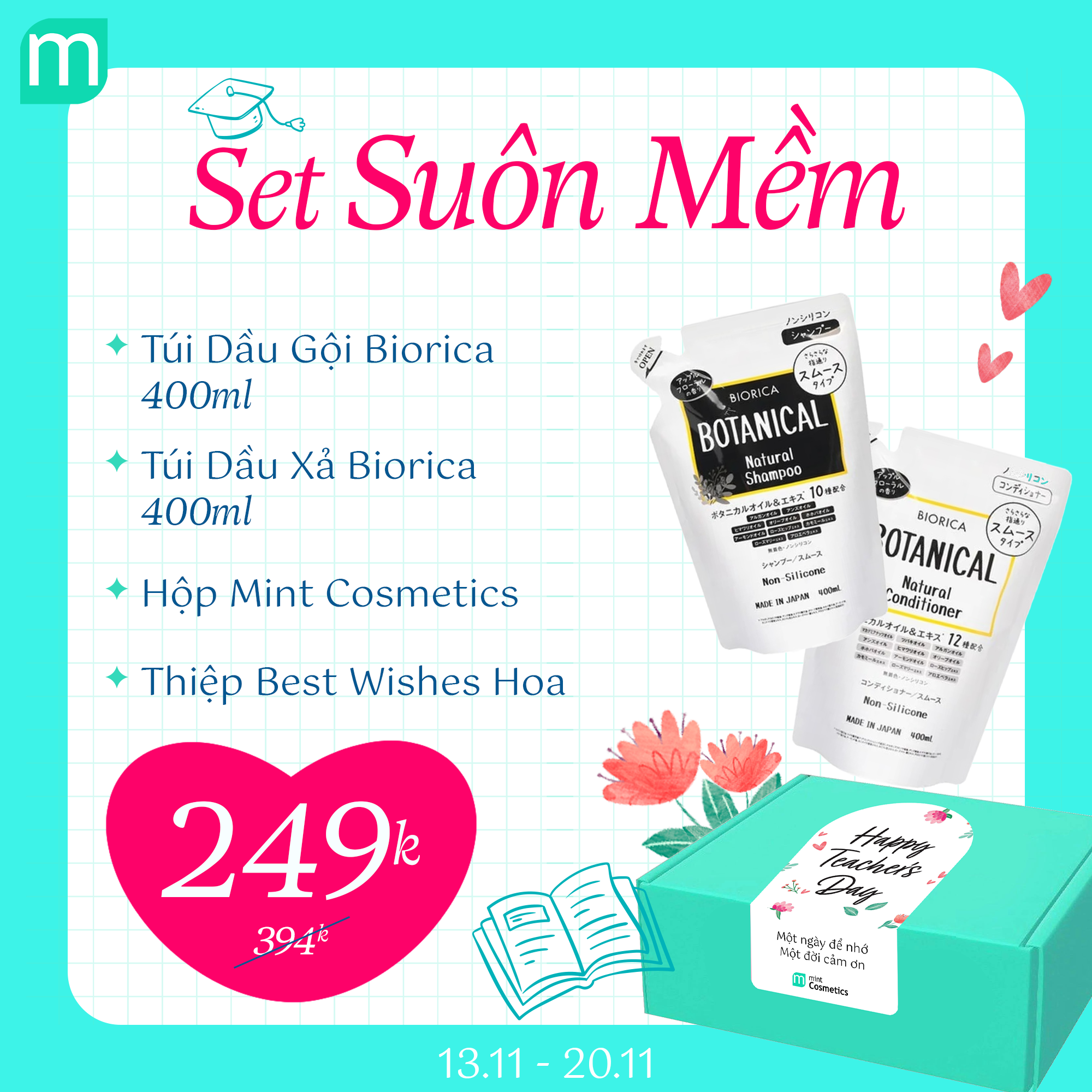 SET QUÀ: SET SUÔN MỀM
