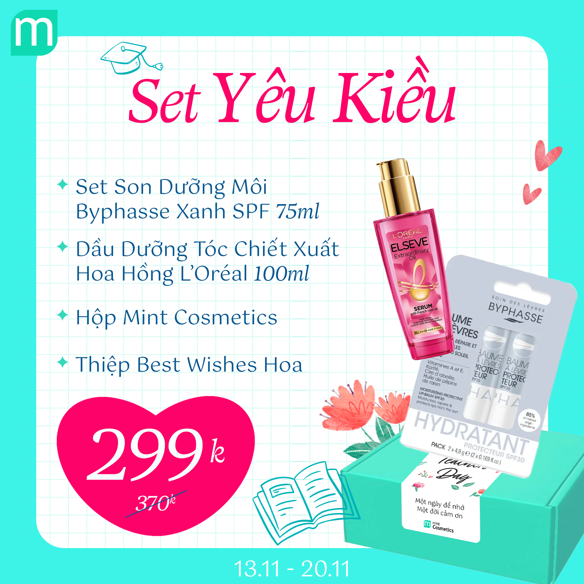 SET QUÀ: SET YÊU KIỀU SET QUÀ: SET YÊU KIỀU