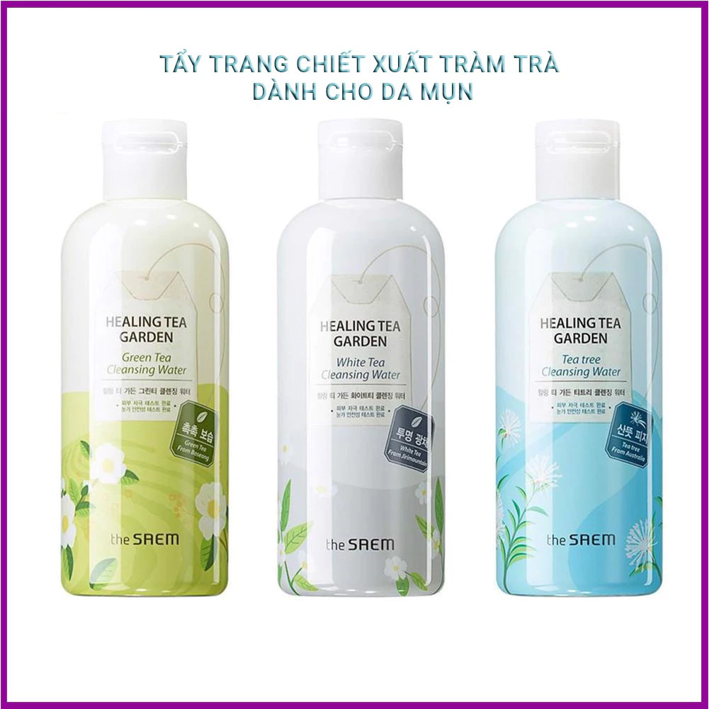 Nước Tẩy Trang The Saem Healing Tea Garden 300ml 