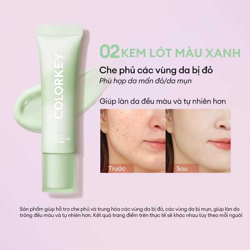 Kem Lót Colorkey Light Weight Polish Primer 30g Kem Lót Colorkey Light Weight Polish Primer 30g