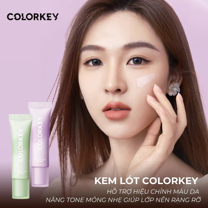 Kem Lót Colorkey Light Weight Polish Primer 30g Kem Lót Colorkey Light Weight Polish Primer 30g