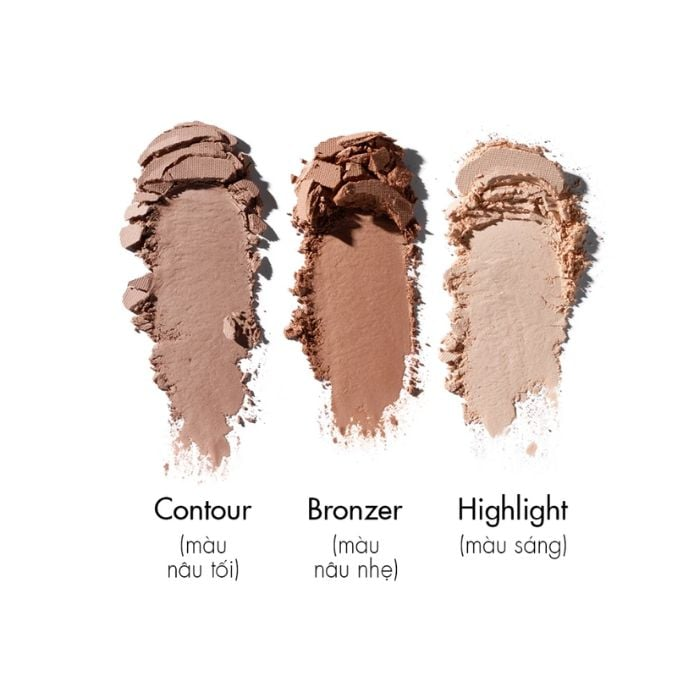 Bảng Tạo khối Catrice 3 steps to contour palette 010