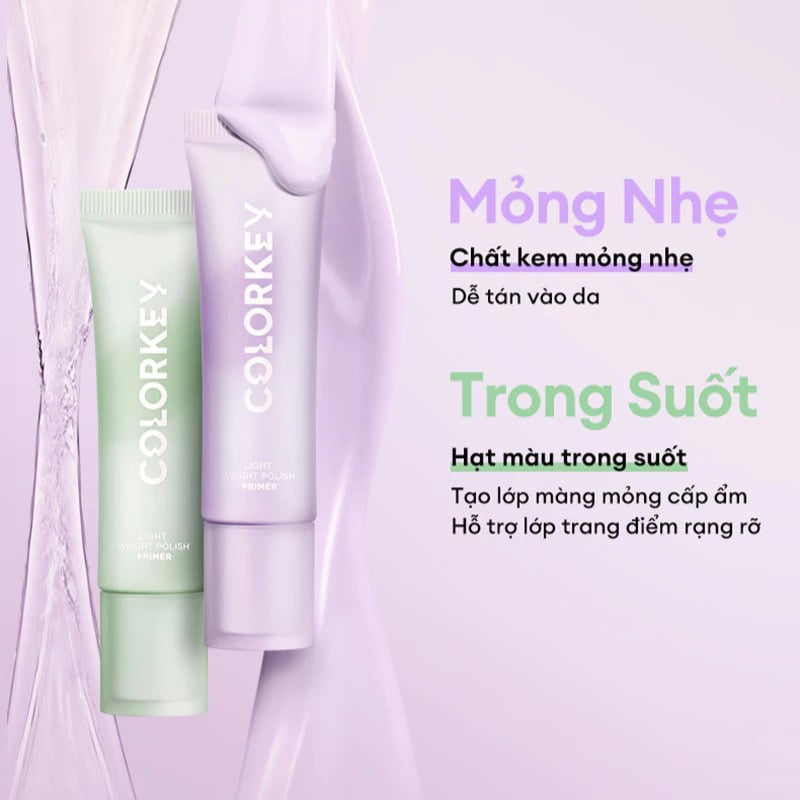 Kem Lót Colorkey Light Weight Polish Primer 30g Kem Lót Colorkey Light Weight Polish Primer 30g