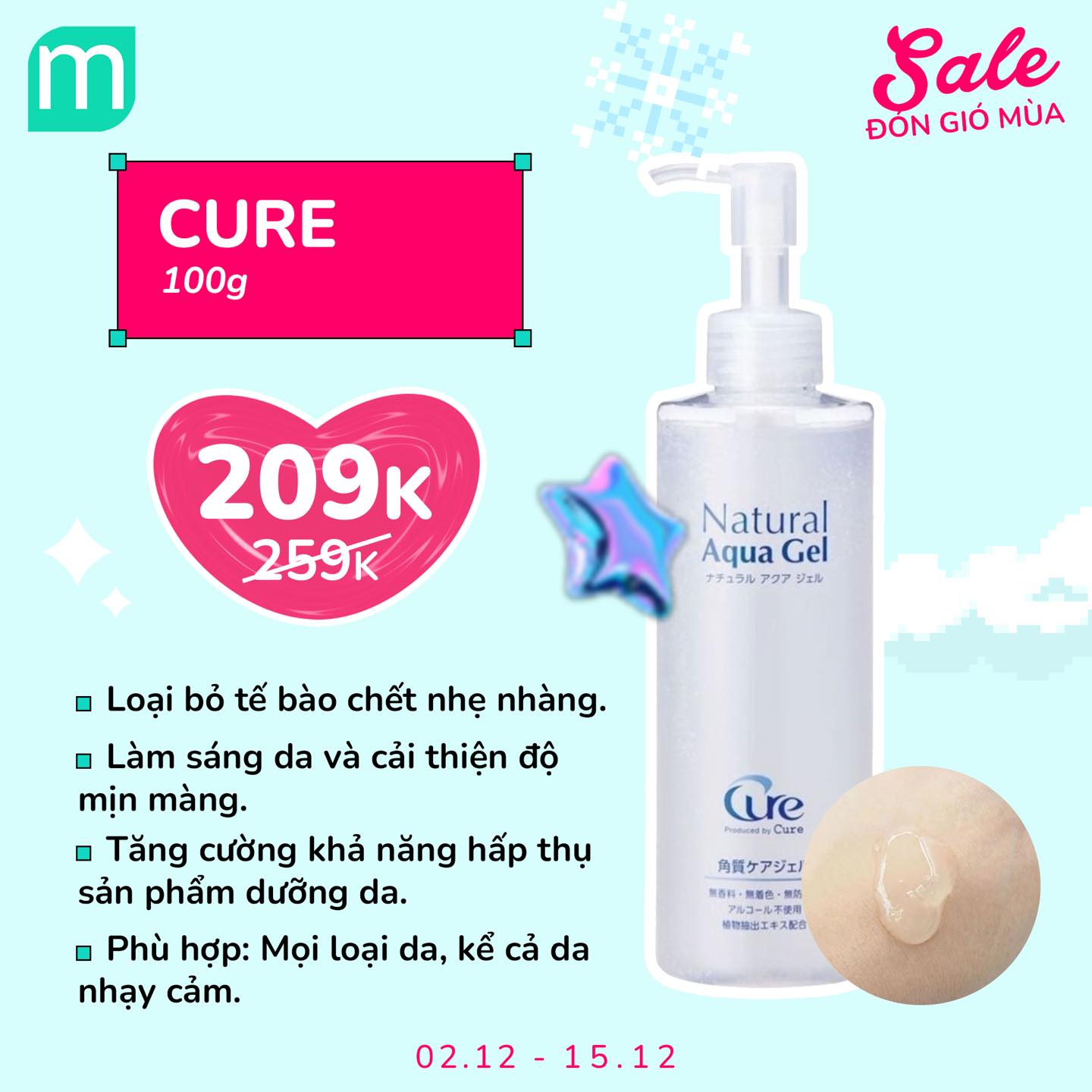 Tẩy da chết on sale 02.12 - 15.12