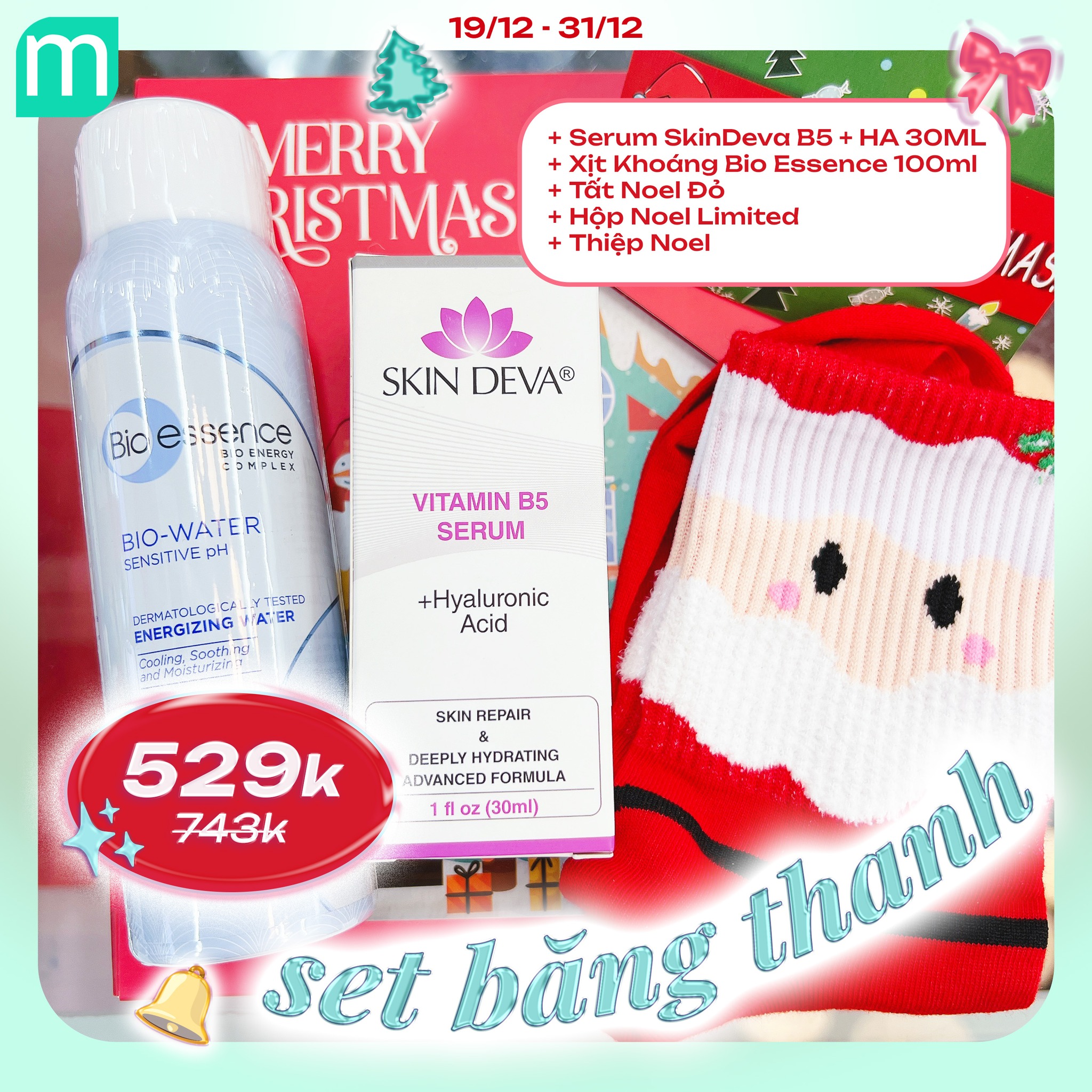 Set quà Noel 19/12 - 31/12