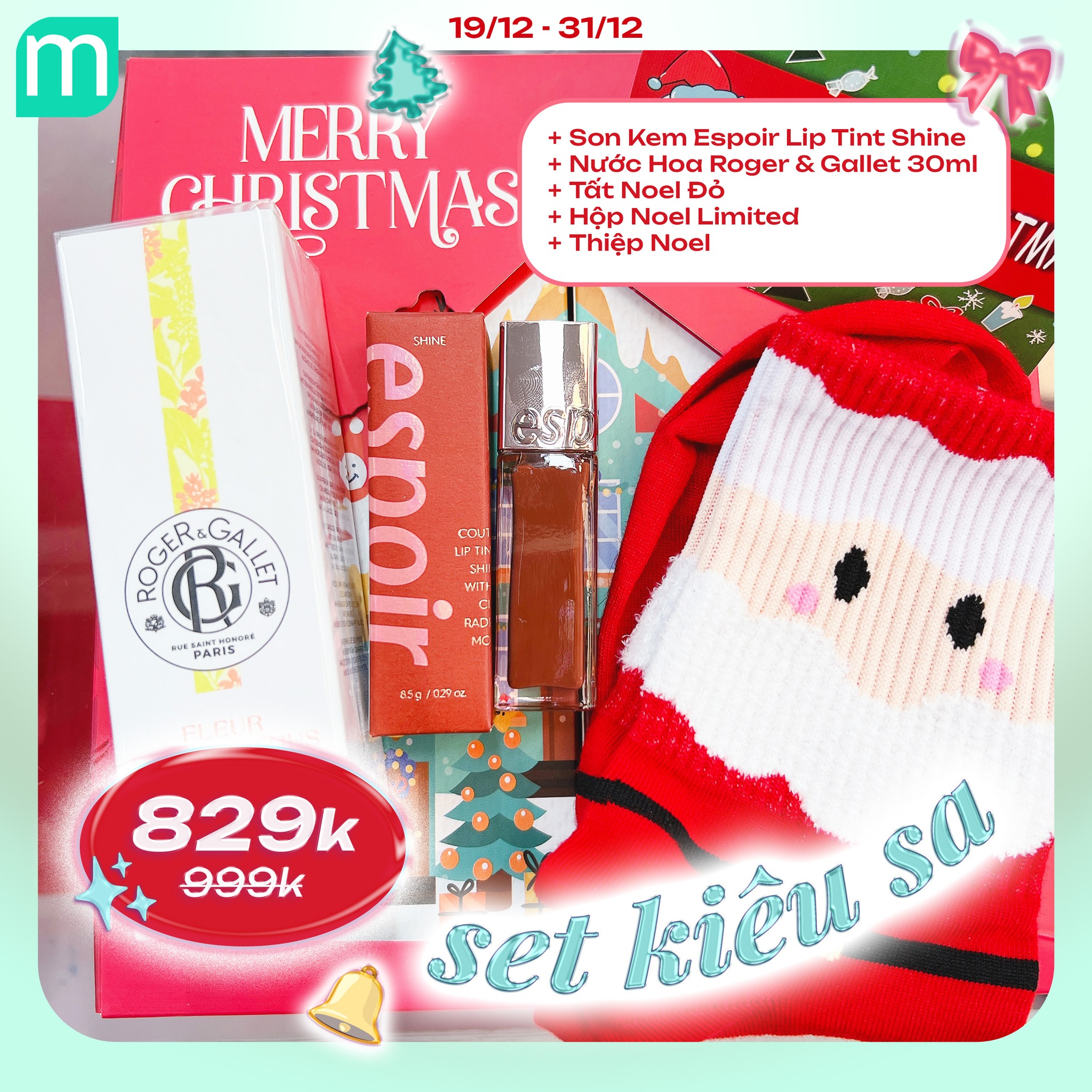 Set quà Noel 19/12 - 31/12