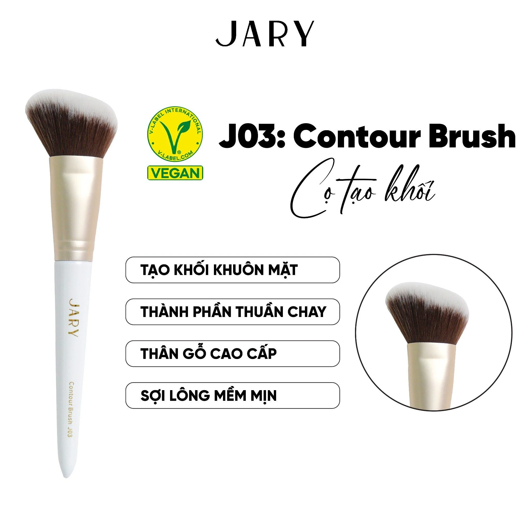 Cọ Trang Điểm Jary Makeup Brush Cọ Trang Điểm Jary Makeup Brush