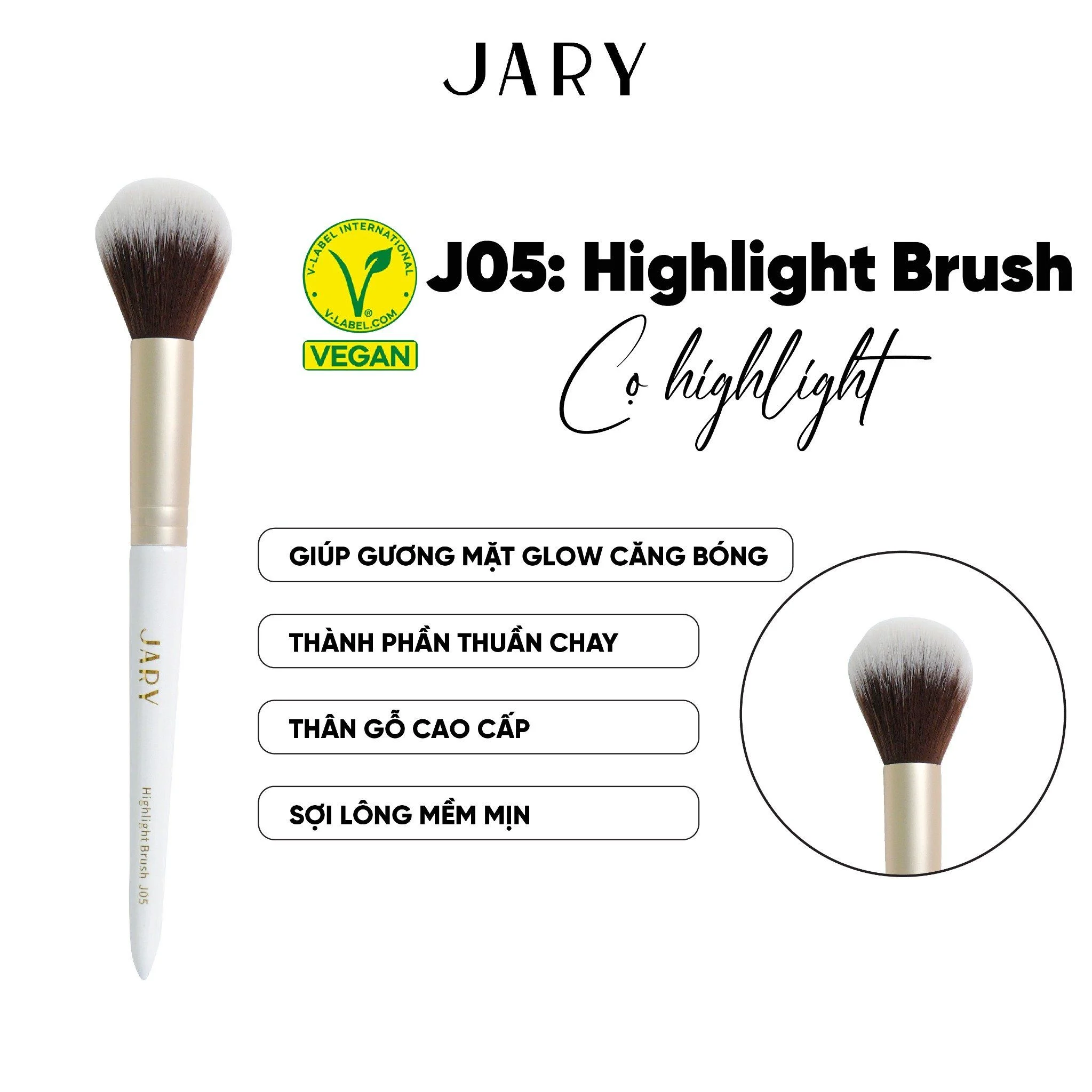 Cọ Trang Điểm Jary Makeup Brush Cọ Trang Điểm Jary Makeup Brush