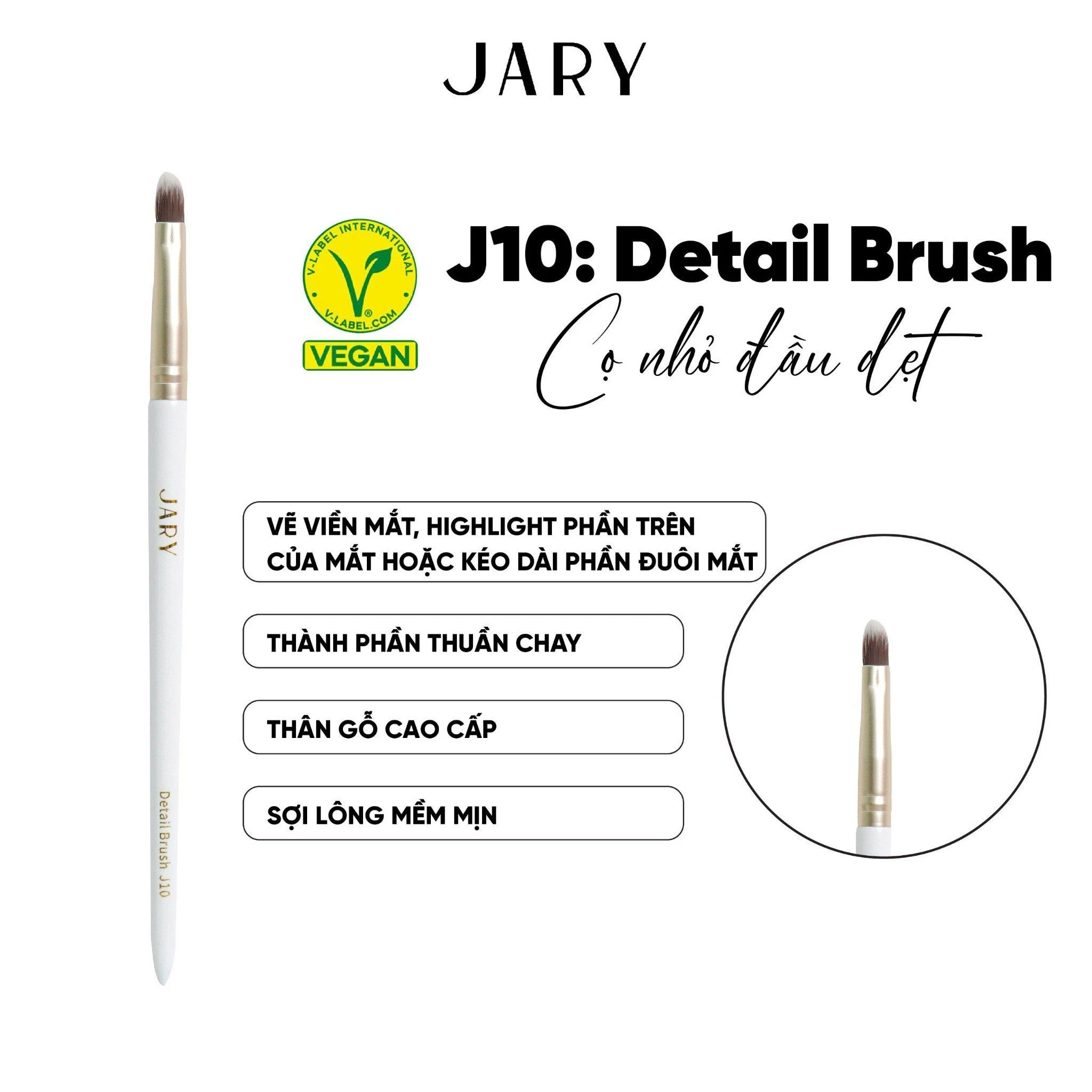 Cọ Trang Điểm Jary Makeup Brush Cọ Trang Điểm Jary Makeup Brush