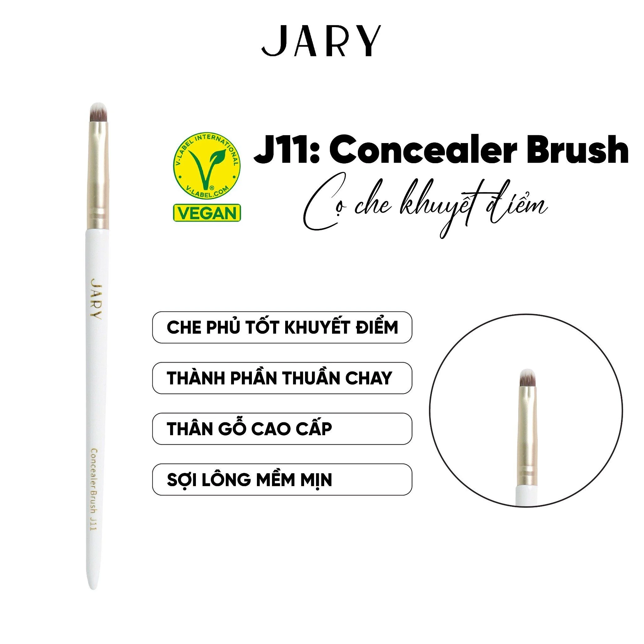 Cọ Trang Điểm Jary Makeup Brush Cọ Trang Điểm Jary Makeup Brush