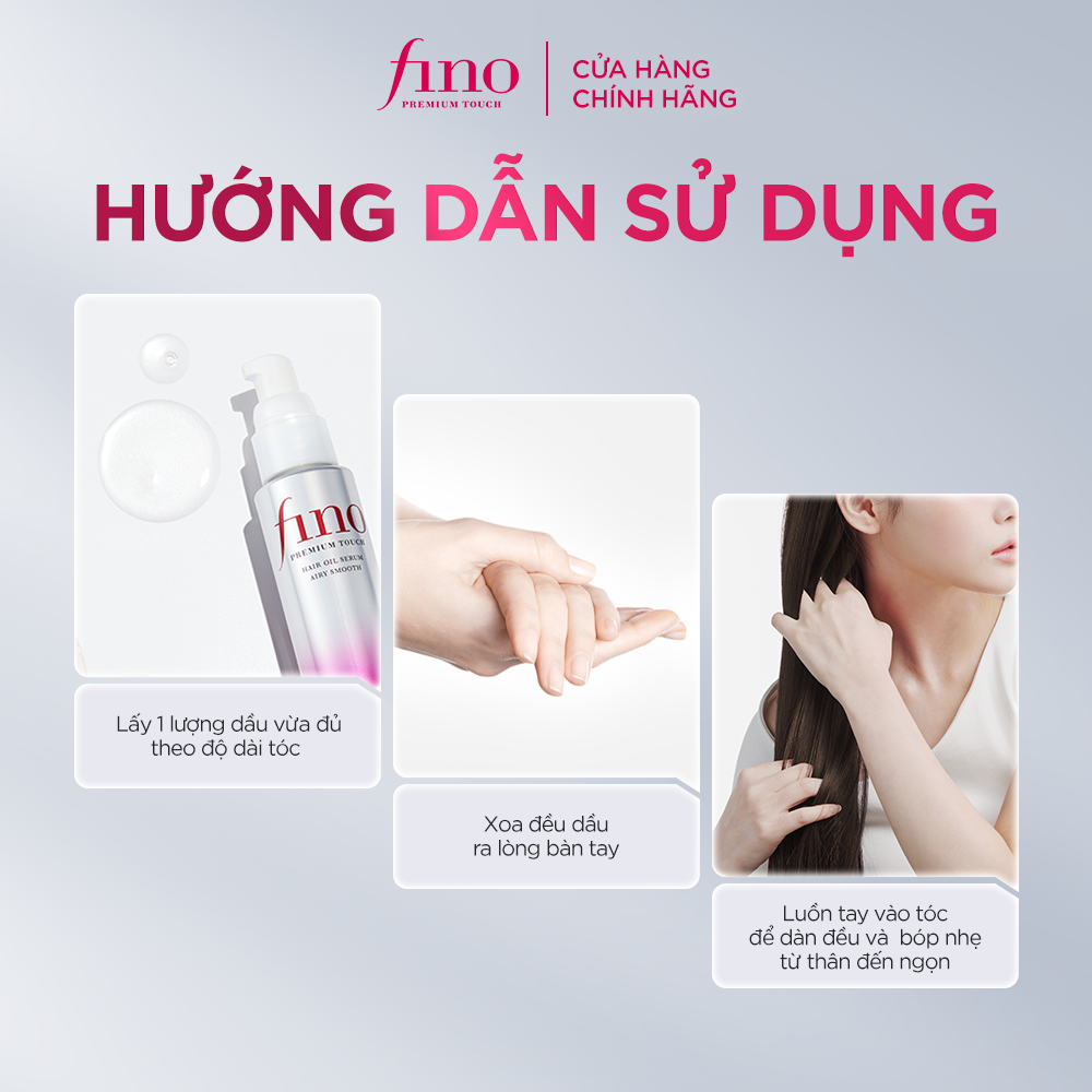 Dầu Dưỡng Tóc Fino Airy Smooth 70ml Dầu Dưỡng Tóc Fino Airy Smooth 70ml - Ảnh 6