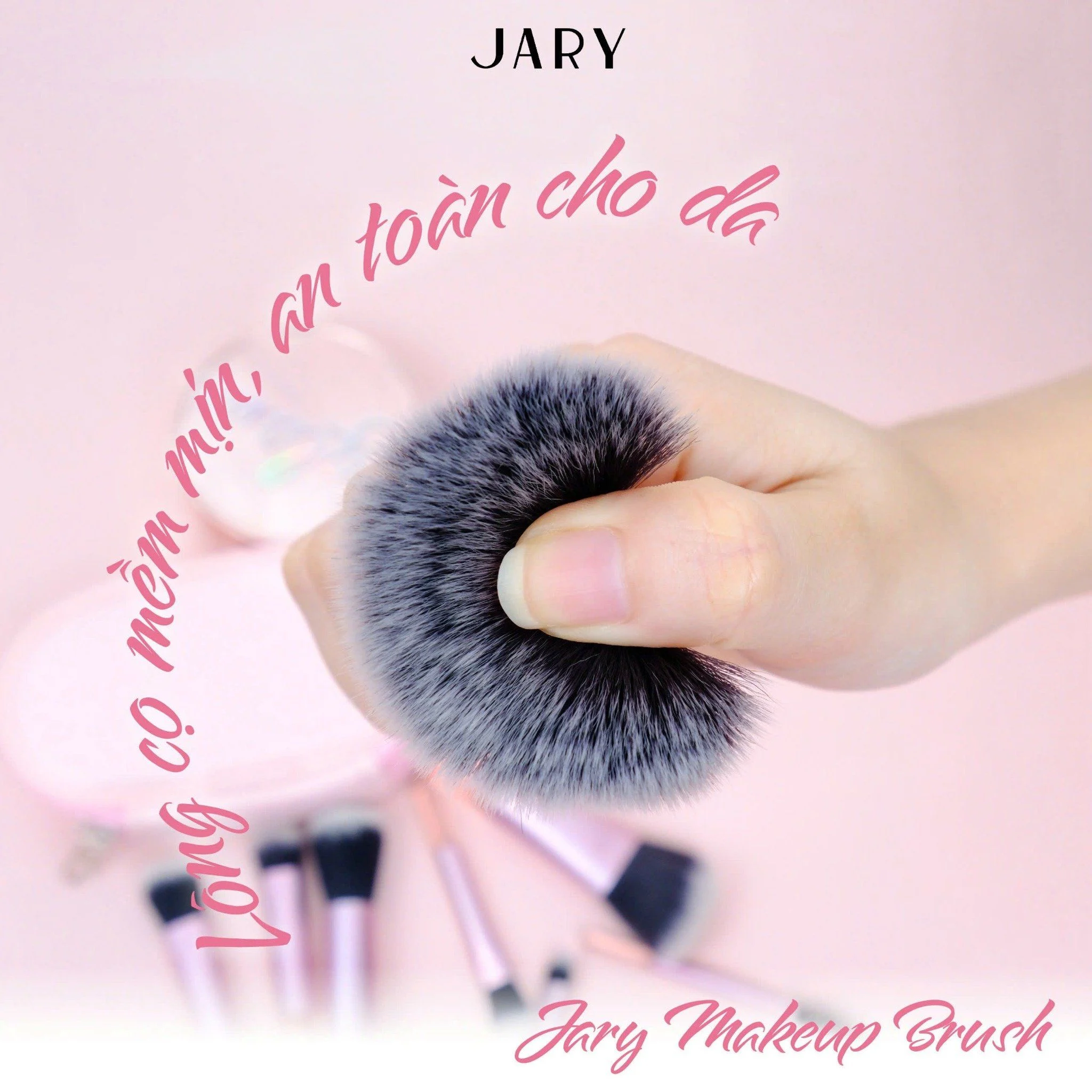 Set Cọ Trang điểm Jary Makeup Brush 10 Cây Set Cọ Trang điểm Jary Makeup Brush 10 Cây