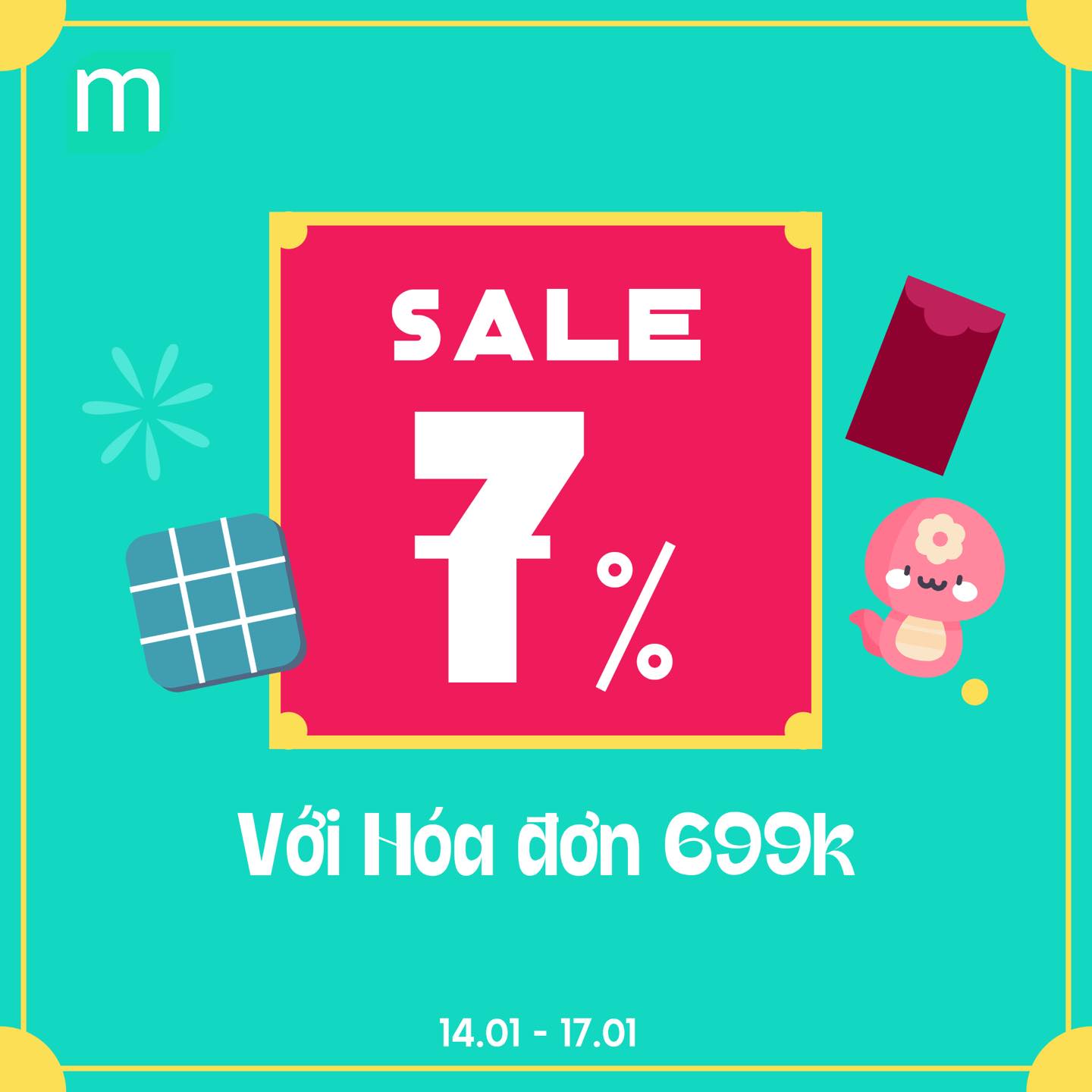 ĐÓN TẾT SALE HẾT - Lên tới 15%