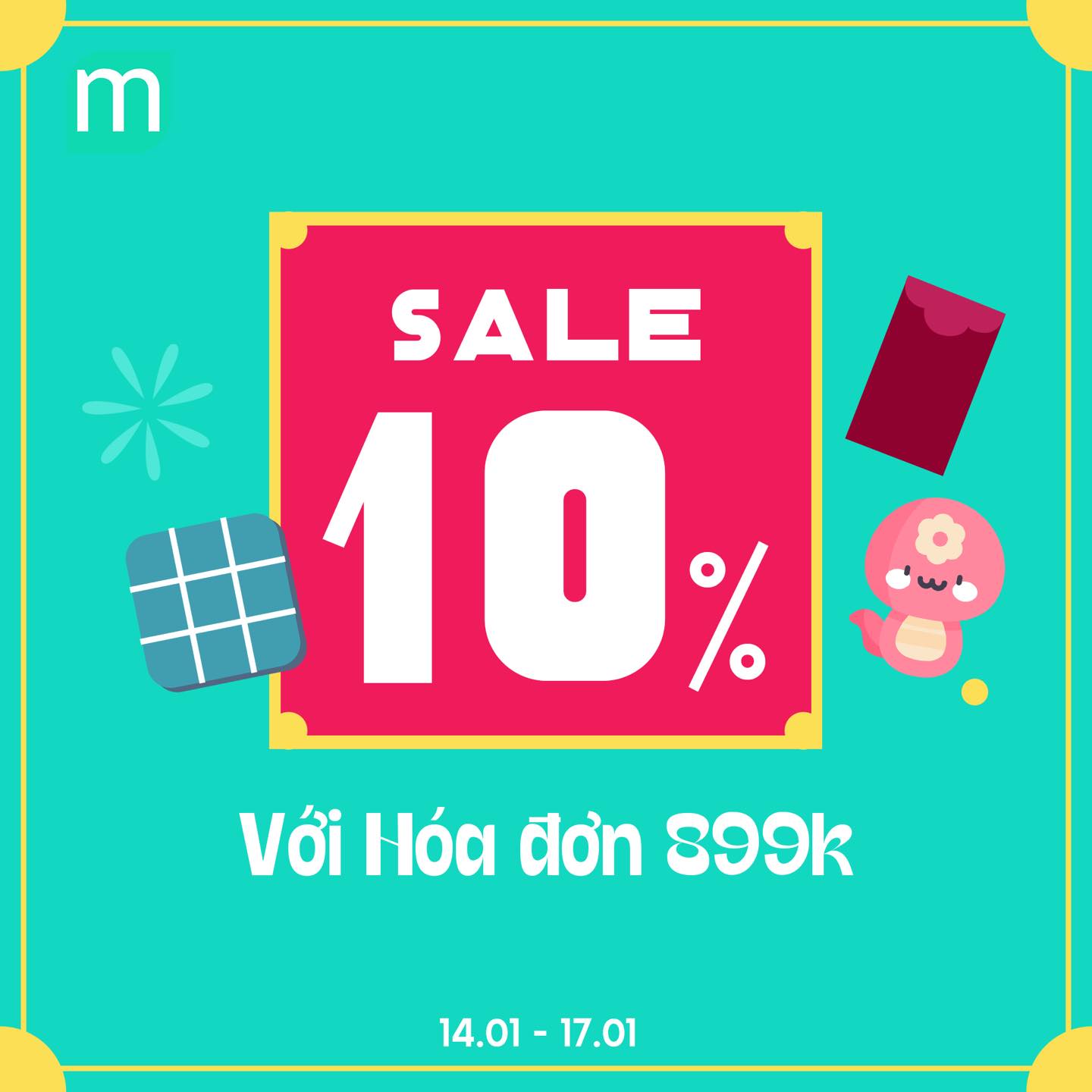 ĐÓN TẾT SALE HẾT - Lên tới 15%
