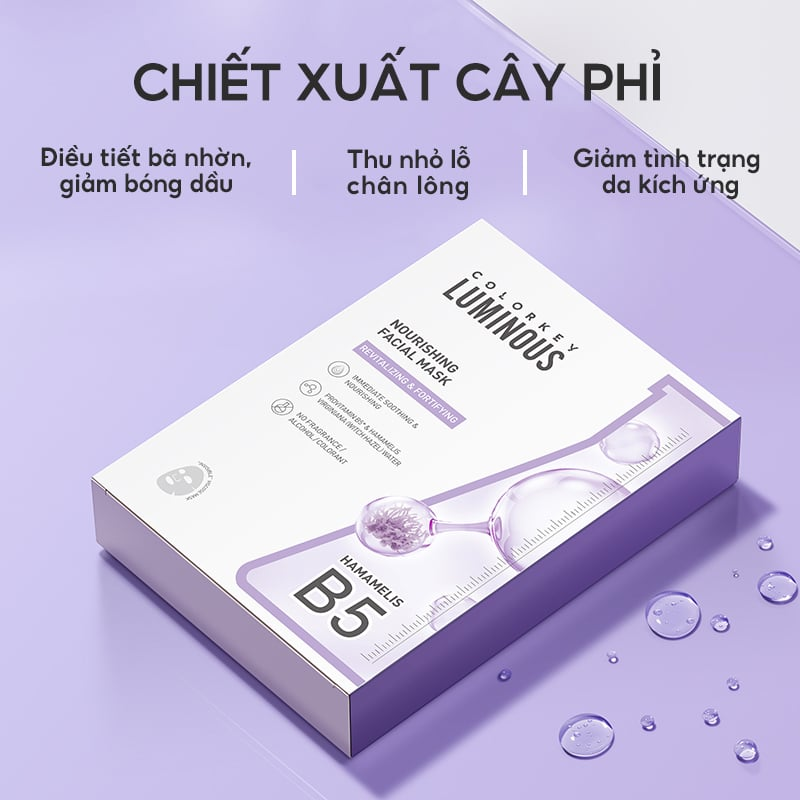 Mặt Nạ Colorkey Luminous B5 Facial Mask 25ml