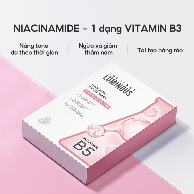 Mặt Nạ Colorkey Luminous B5 Facial Mask 25ml