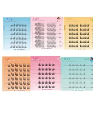 Lông Mi Giả Có Sẵn Keo Jary Pro Cluster Lashes