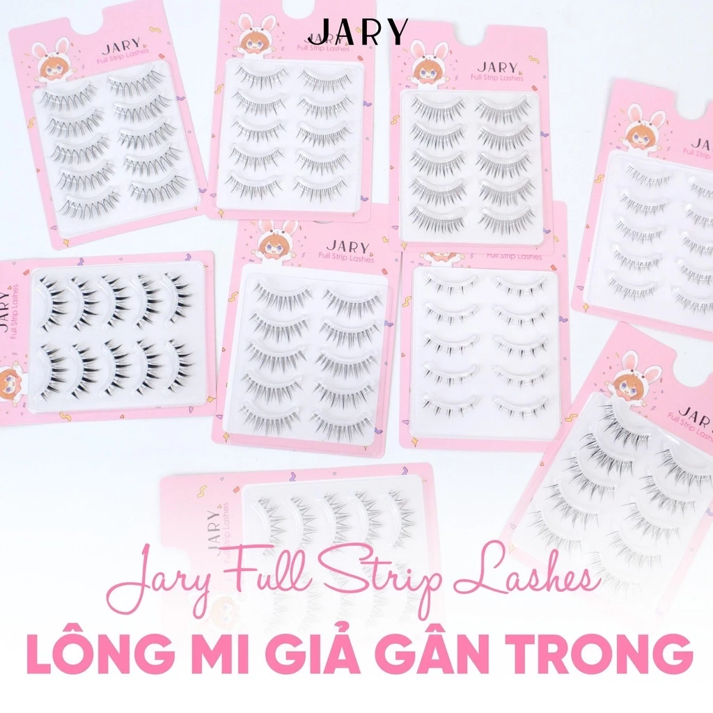 Lông Mi Giả Jary Full Strip Lashes Lông Mi Giả Jary Full Strip Lashes