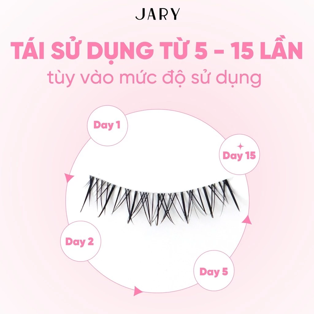 Lông Mi Giả Jary Full Strip Lashes Lông Mi Giả Jary Full Strip Lashes
