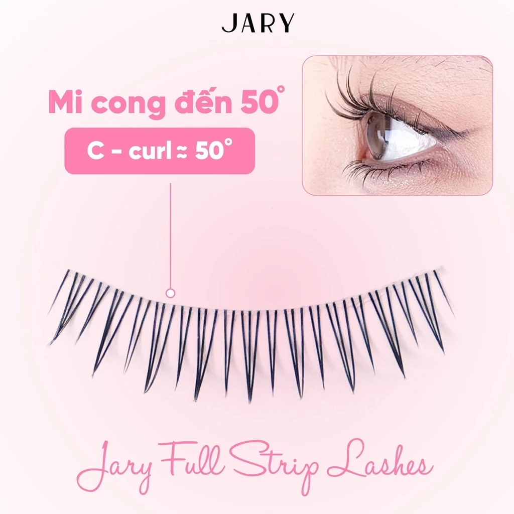 Lông Mi Giả Jary Full Strip Lashes Lông Mi Giả Jary Full Strip Lashes