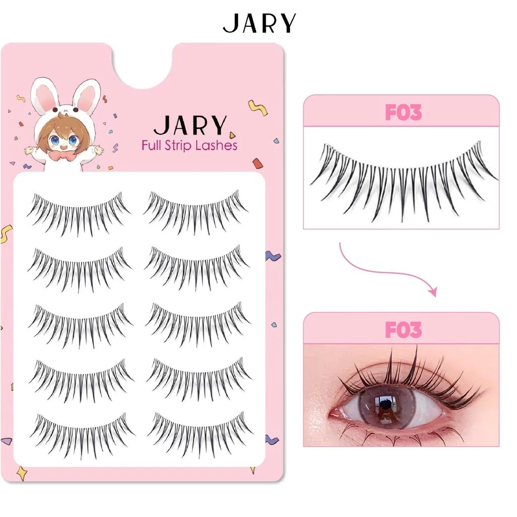 Lông Mi Giả Jary Full Strip Lashes Lông Mi Giả Jary Full Strip Lashes