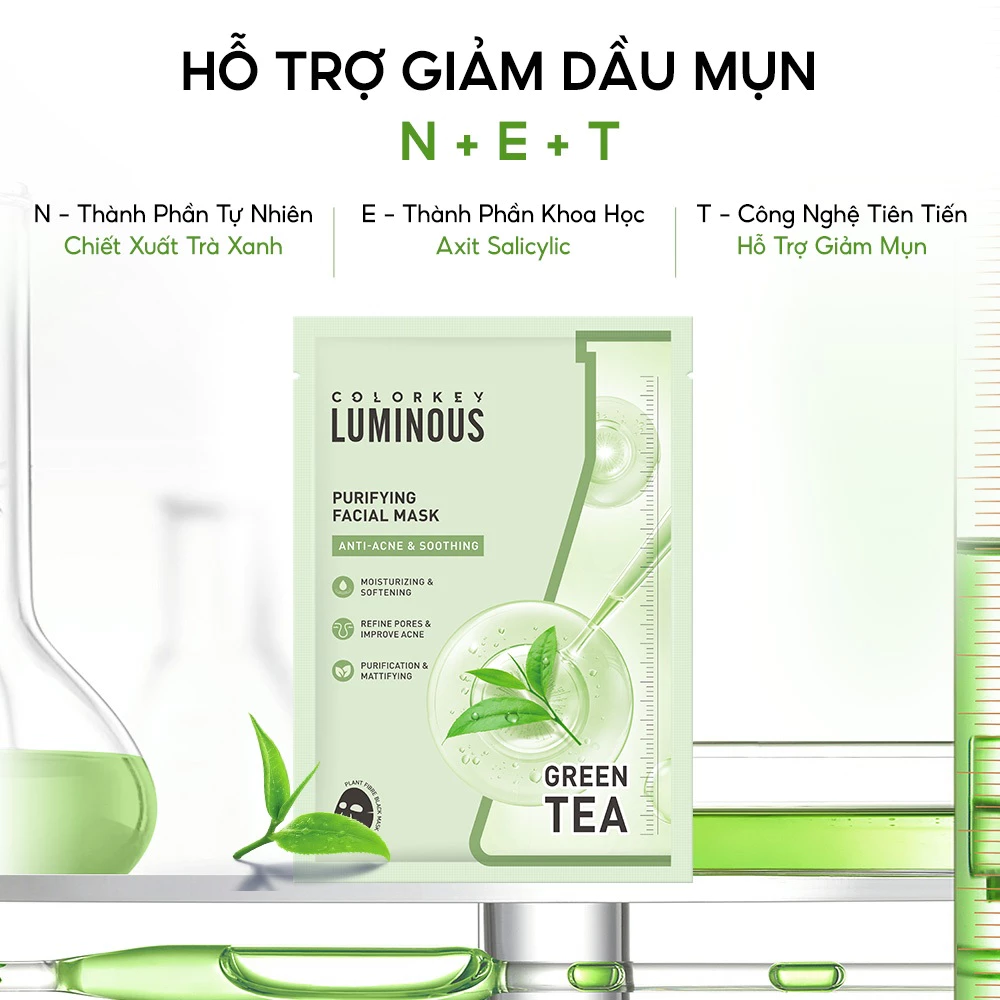 Mặt Nạ Colorkey Luminous B5 Facial Mask 25ml