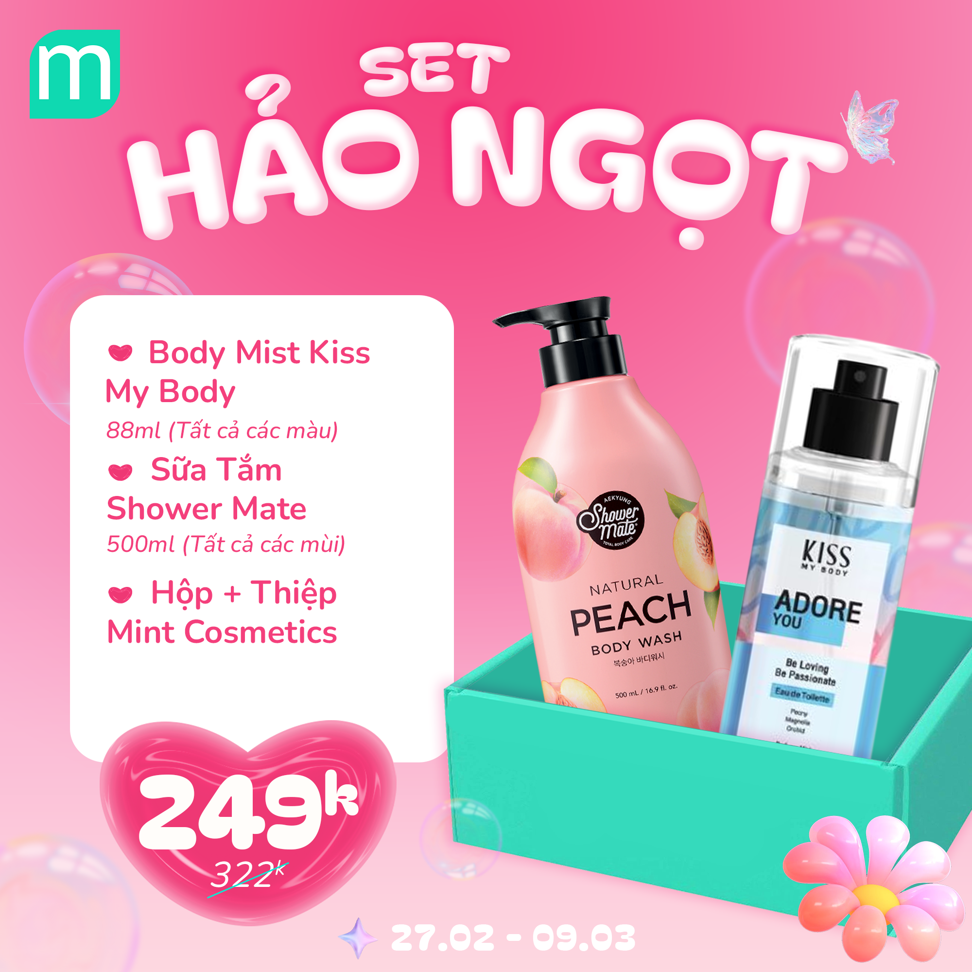 TẤT CẢ YÊU THƯƠNG – TẶNG NỬA THẾ GIỚI – SET QUÀ 8/3