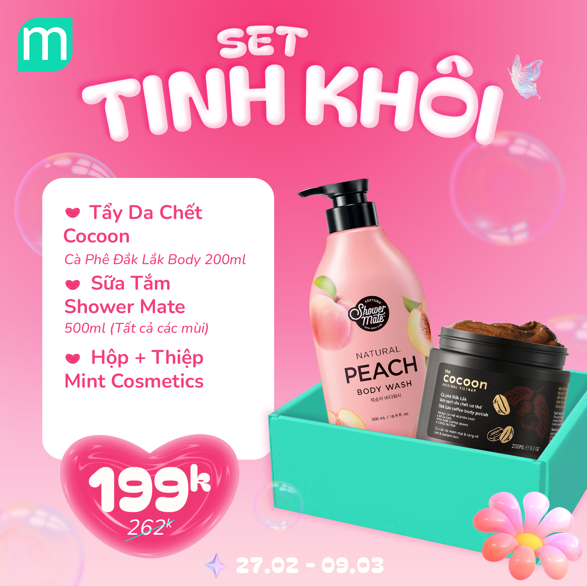 TẤT CẢ YÊU THƯƠNG – TẶNG NỬA THẾ GIỚI – SET QUÀ 8/3
