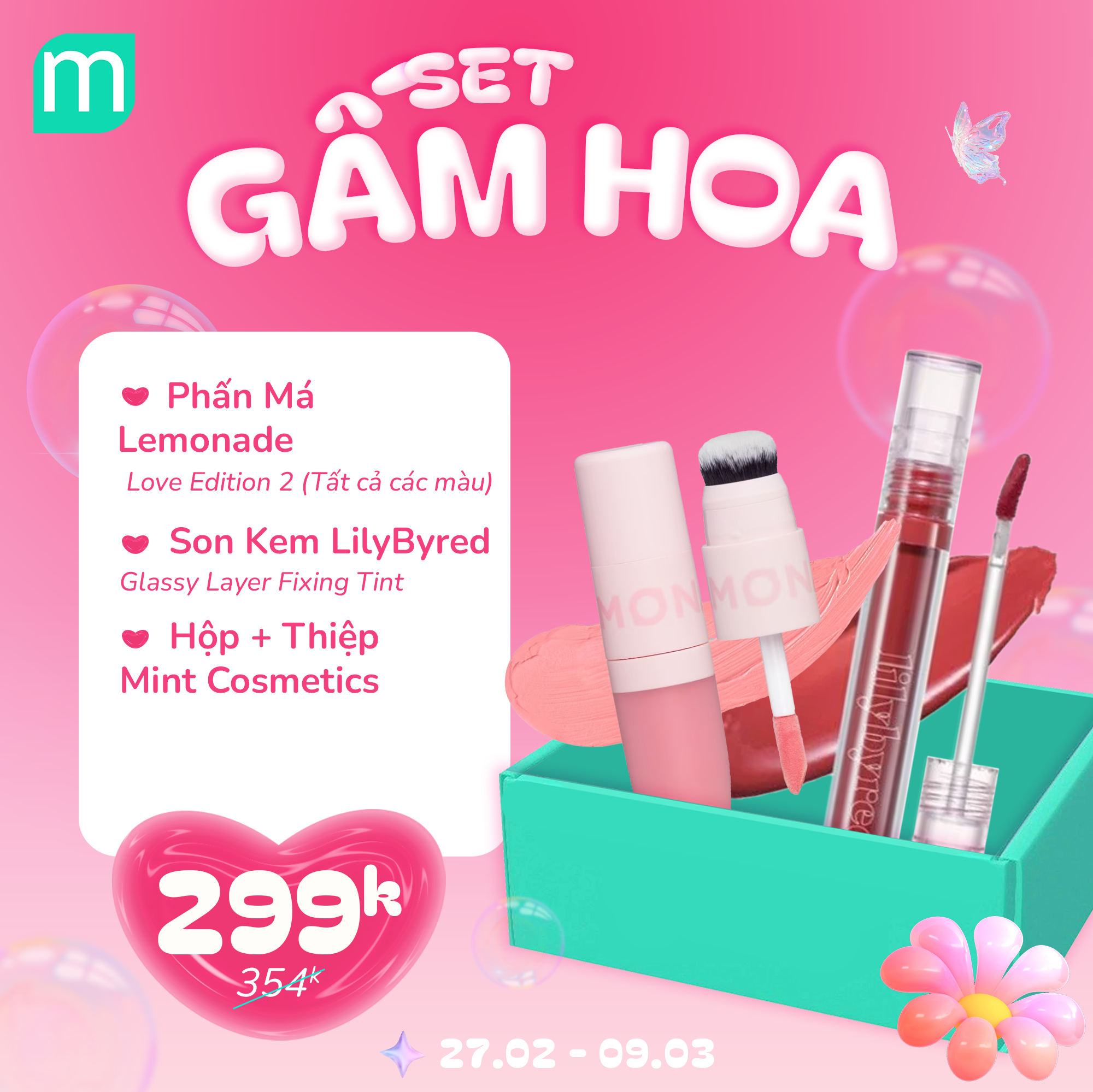 TẤT CẢ YÊU THƯƠNG – TẶNG NỬA THẾ GIỚI – SET QUÀ 8/3