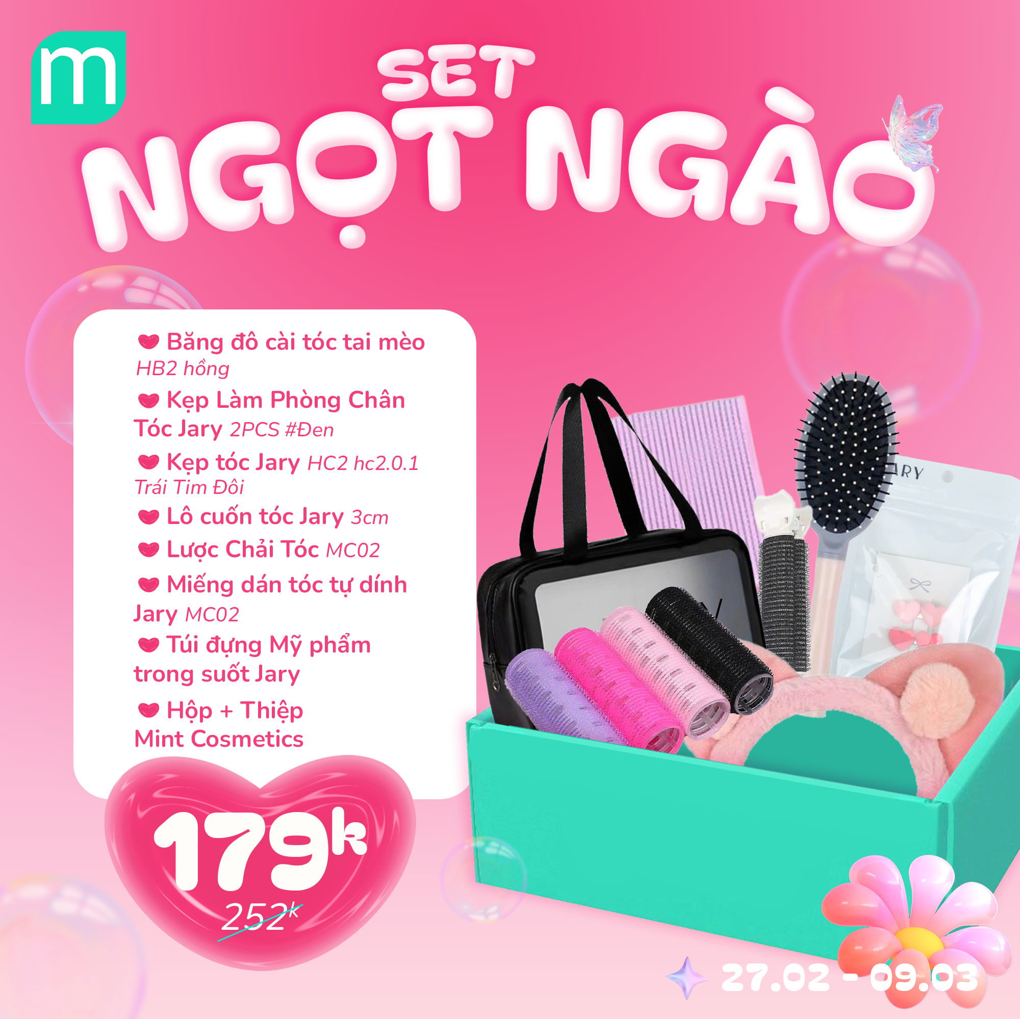 TẤT CẢ YÊU THƯƠNG – TẶNG NỬA THẾ GIỚI – SET QUÀ 8/3
