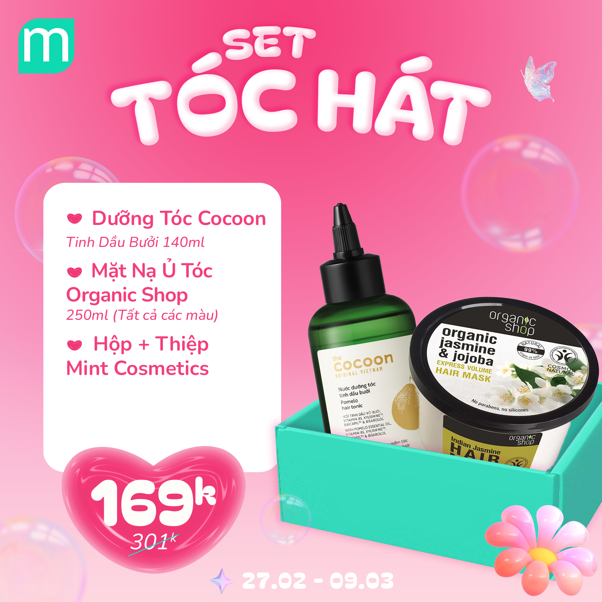 SET QUÀ 8/3 – SET TÓC HÁT SET QUÀ 8/3 – SET TÓC HÁT